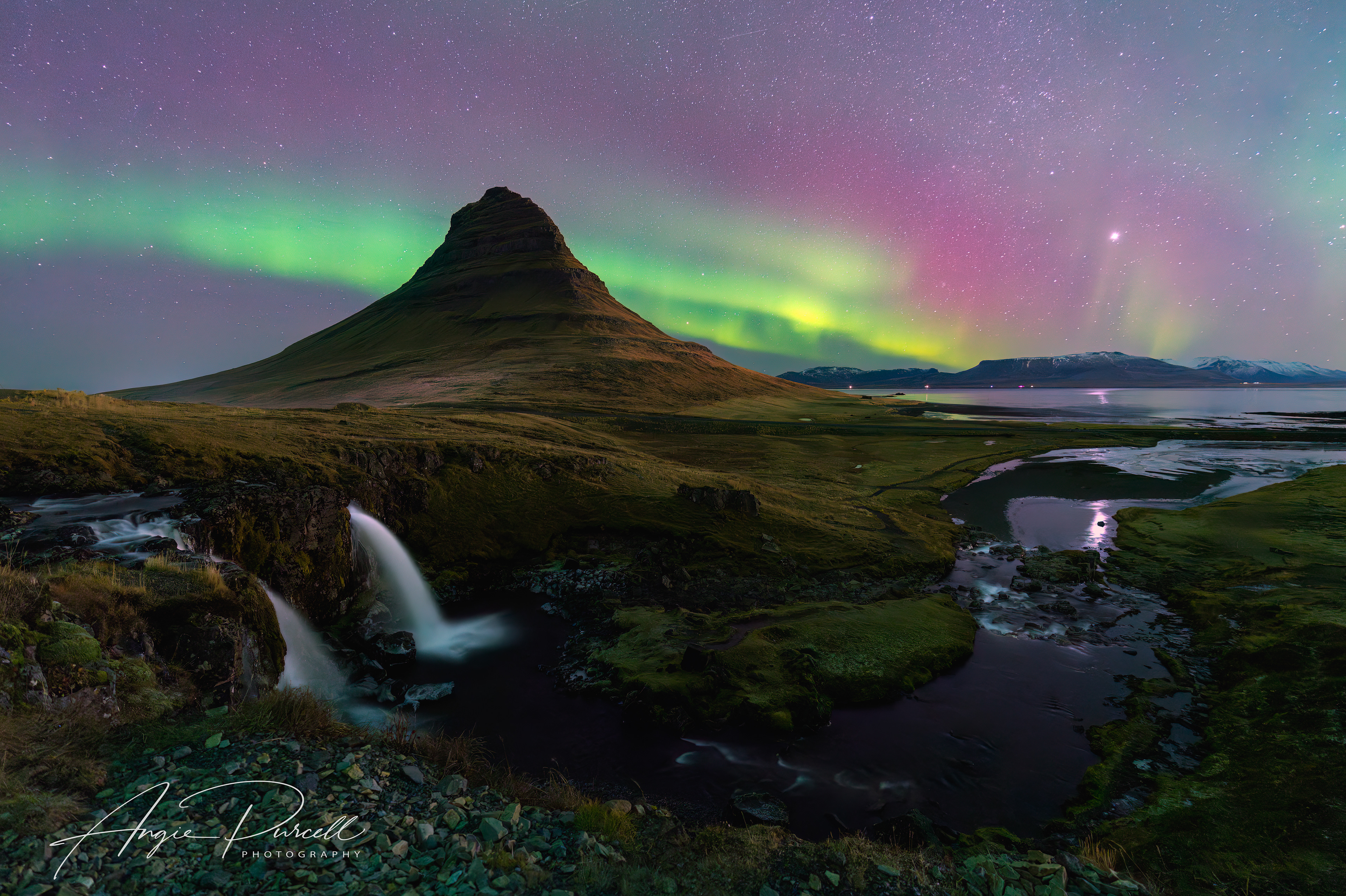 Aurora over Kirkjufell, Iceland