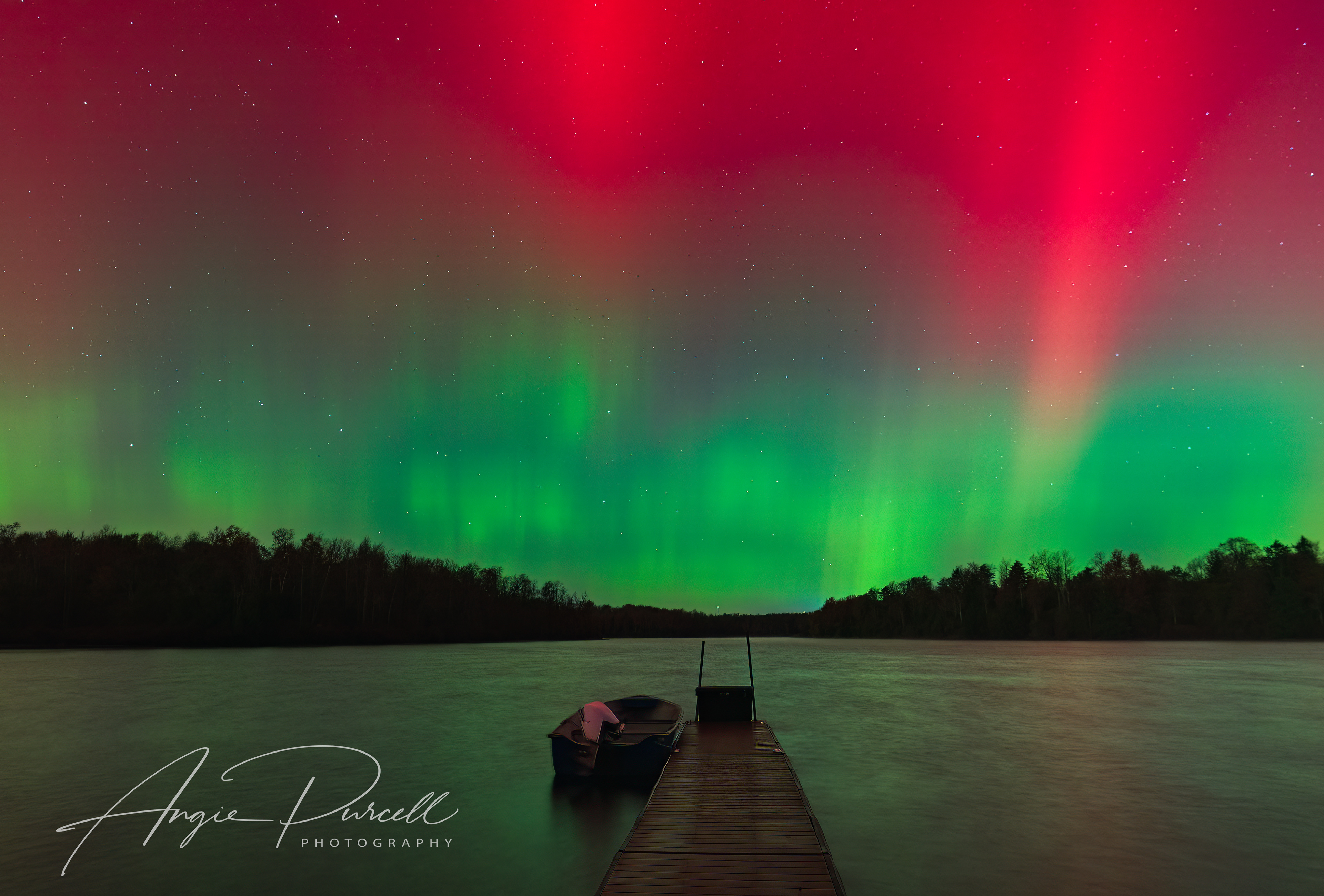 10/10/24 Aurora in Lake Jean, PA