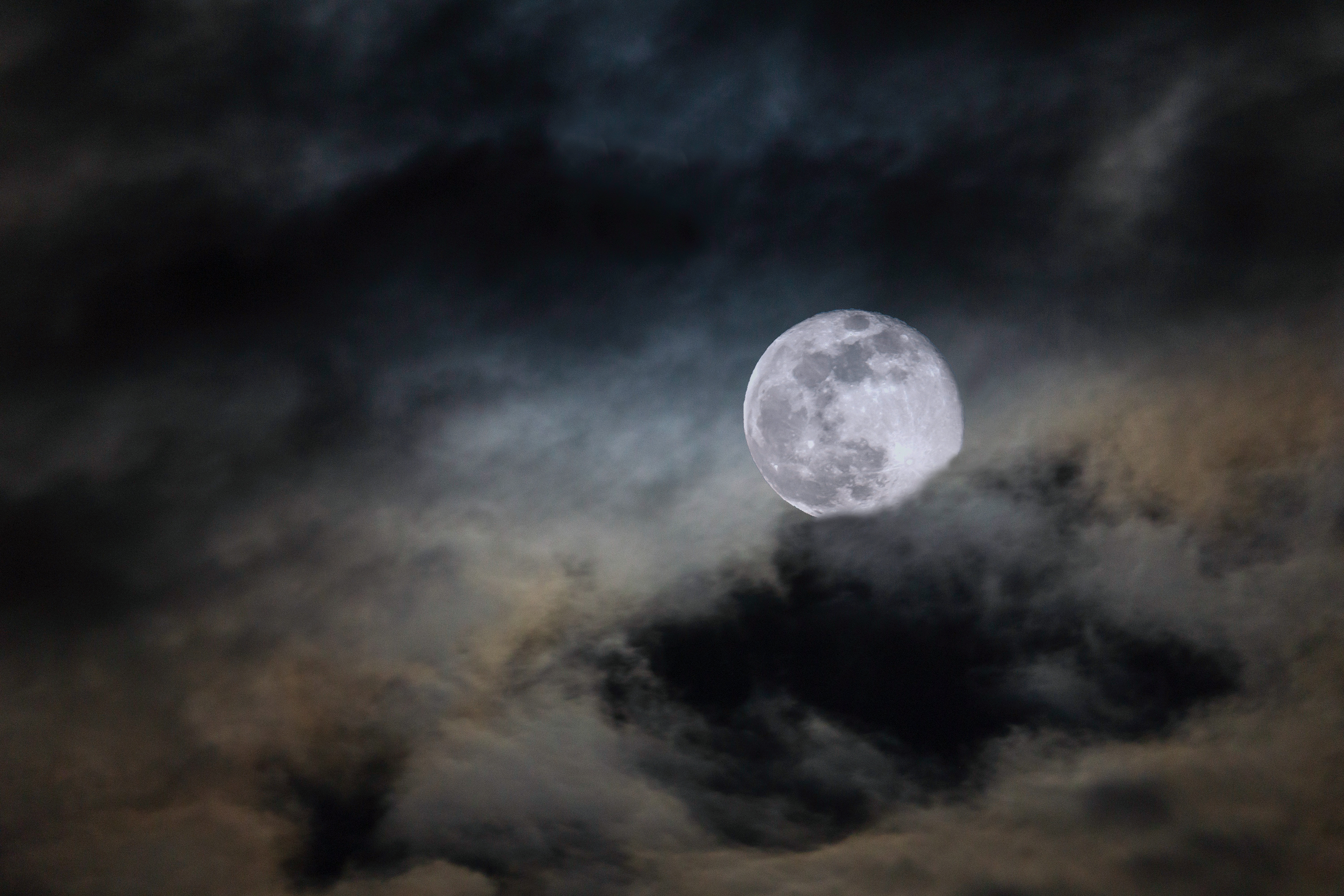The 2020 Rare Blue Full Moon on Halloween, Berwick, PA