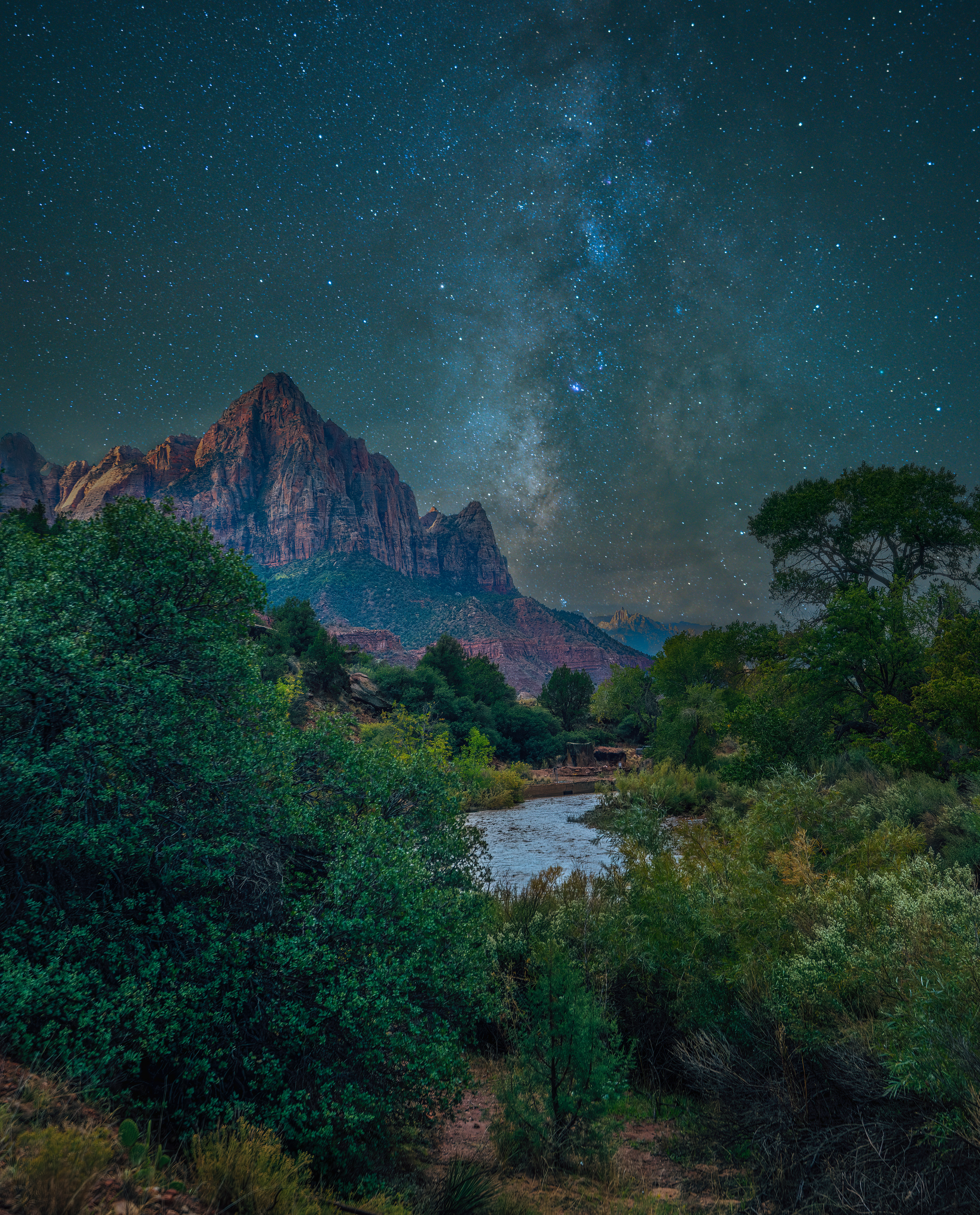 Milky Way in Zion National Park, UT