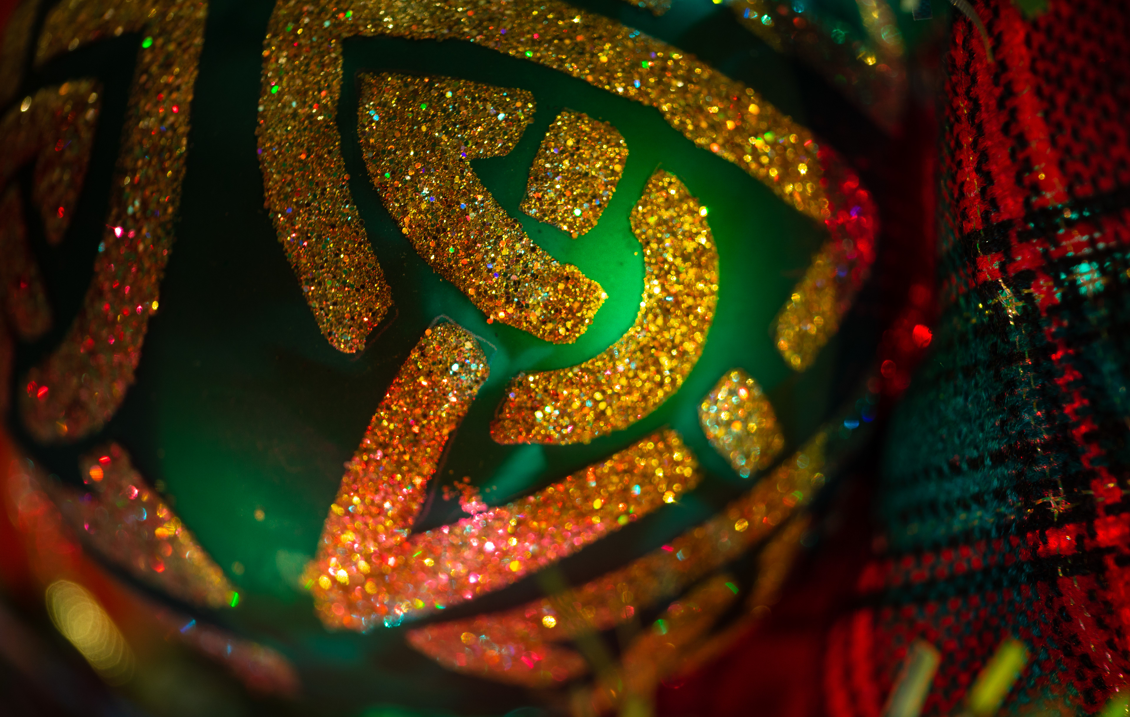 Celtic Ornament and Tartan Ribbon