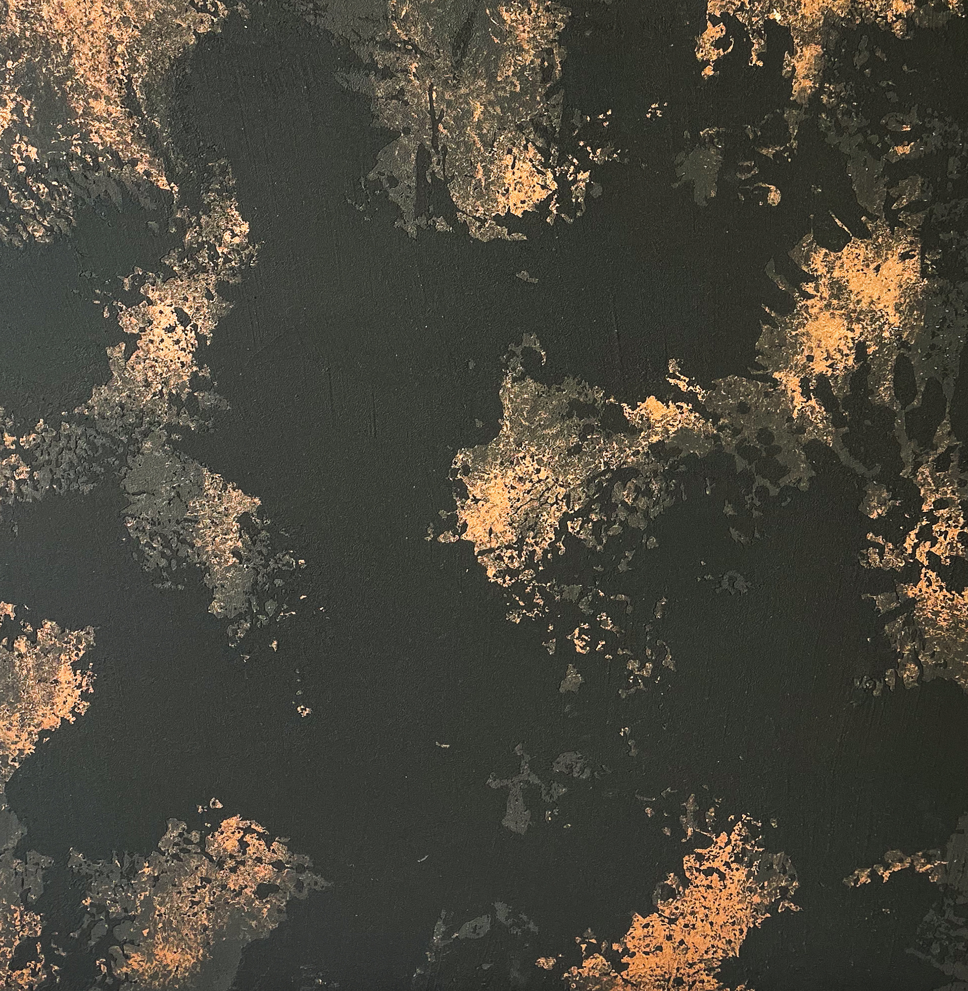 Copper pigment special paint and special plaster - Bespoke colour