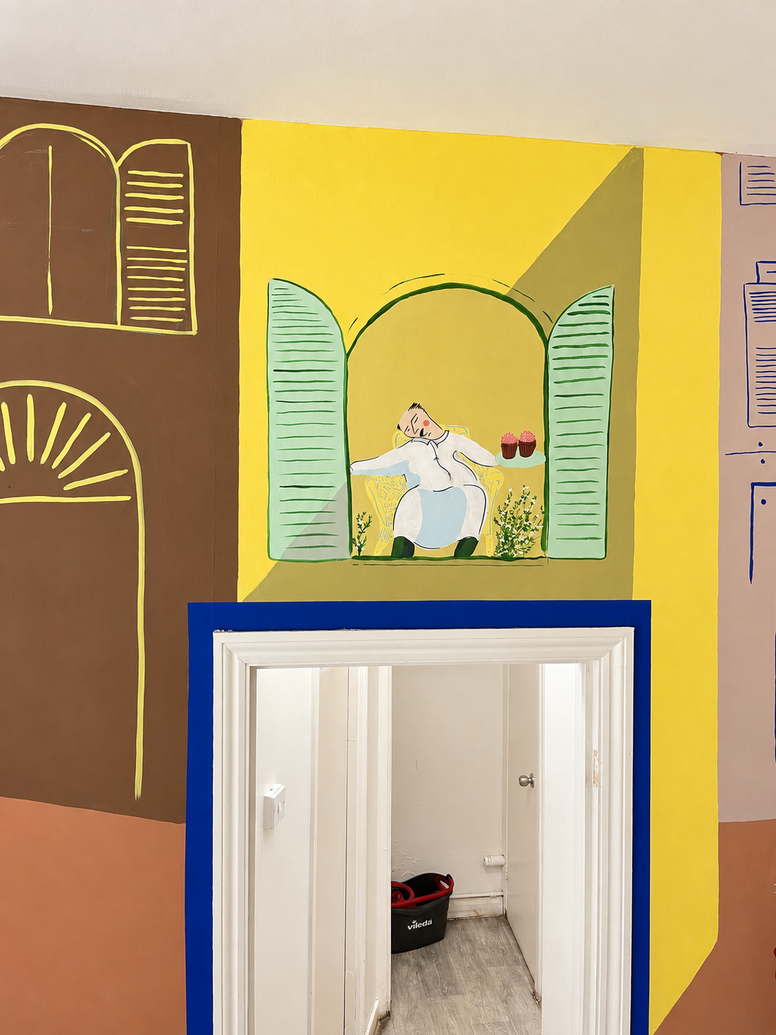 The Daily Shot - Wall illustration
