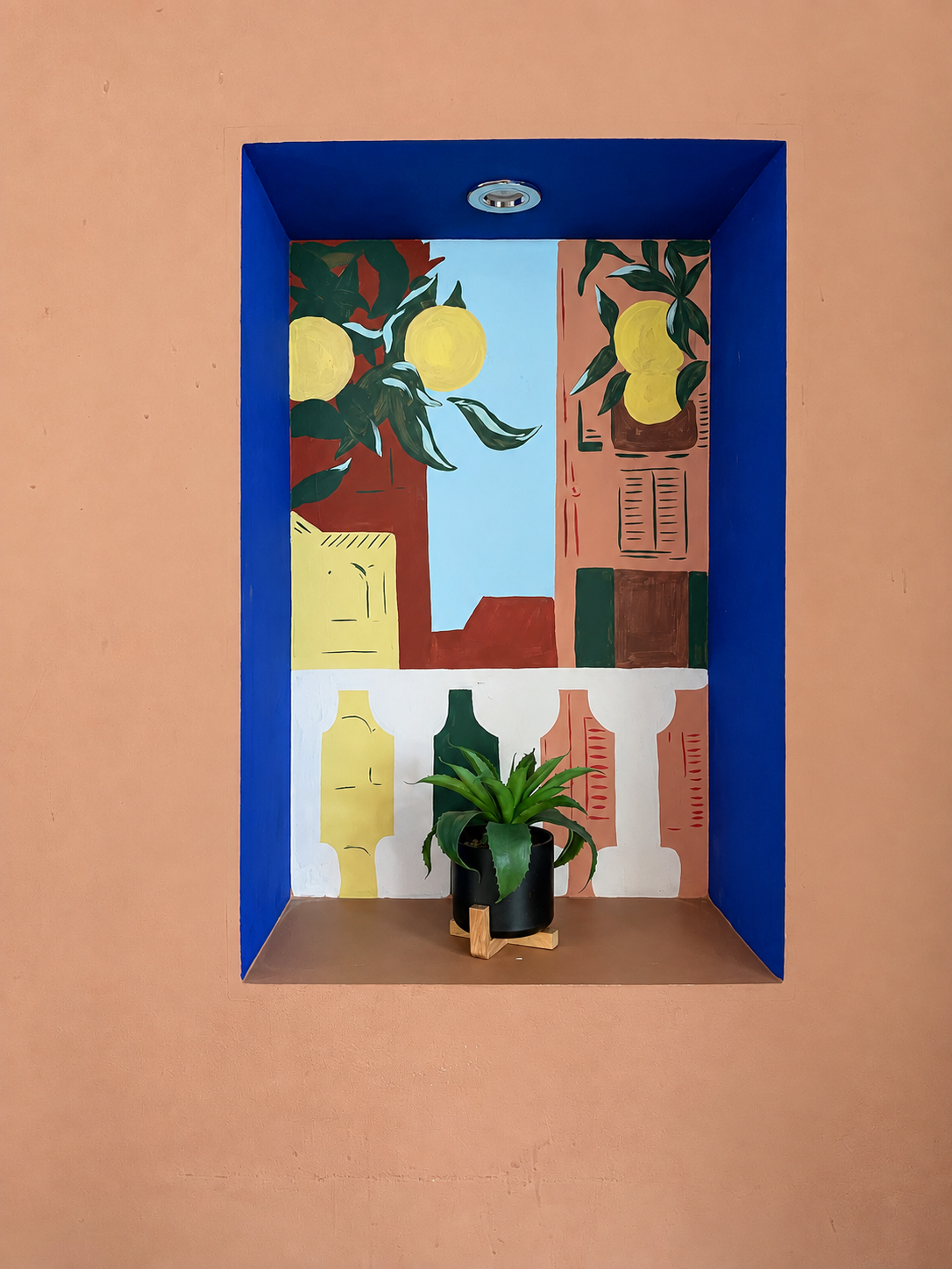 The Daily Shot - Wall illustration