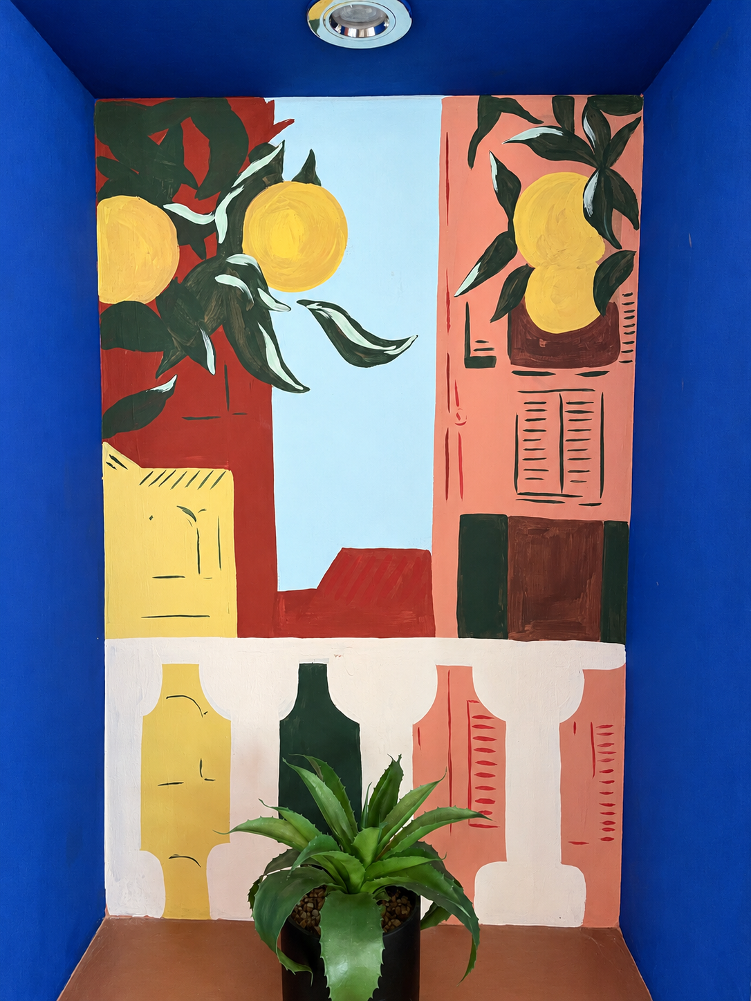 The Daily Shot - Wall illustration
