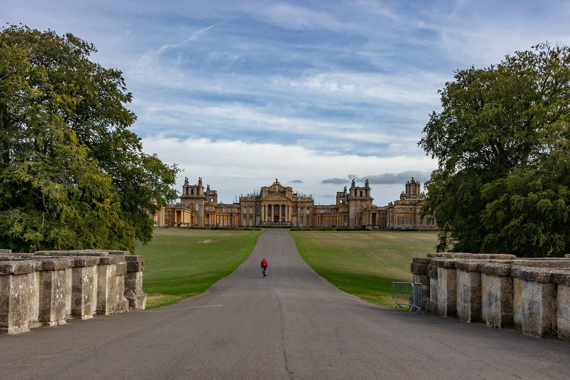 Blenheim Palace from the bridge