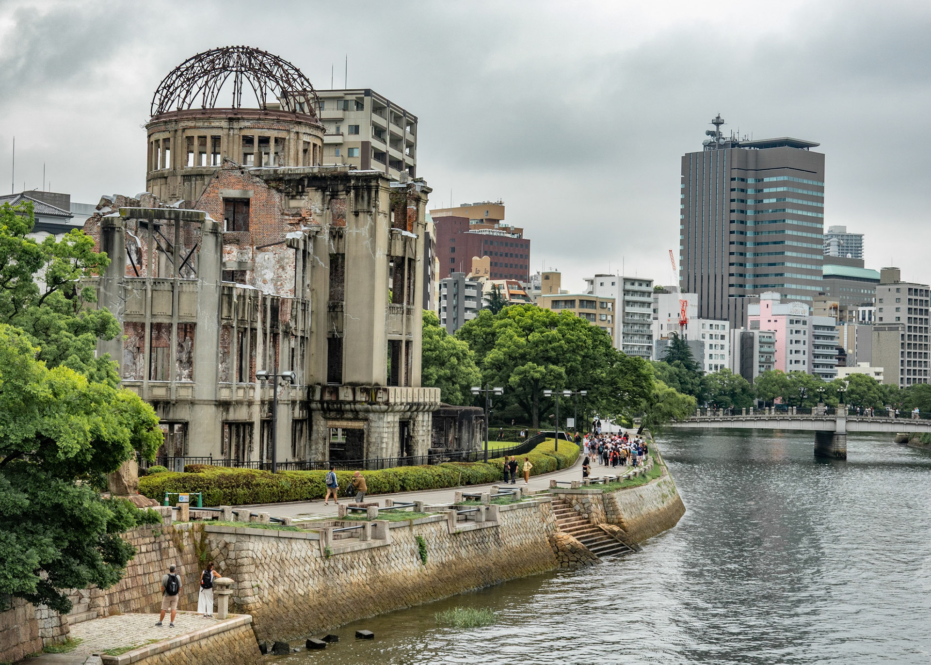 The iconic atom bomb dome
