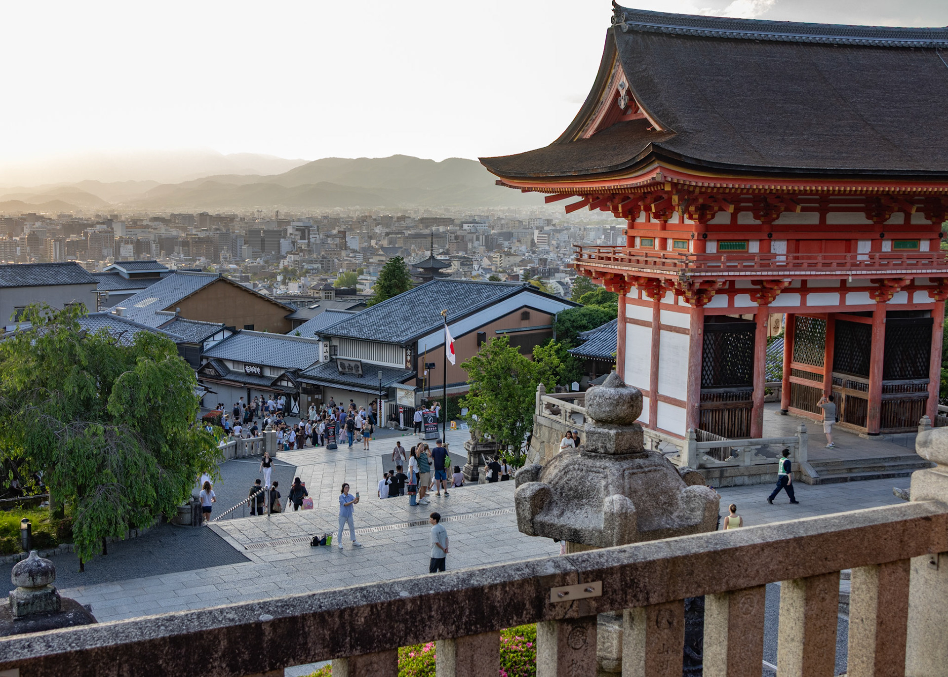 View of city, Nio-Mon Gate