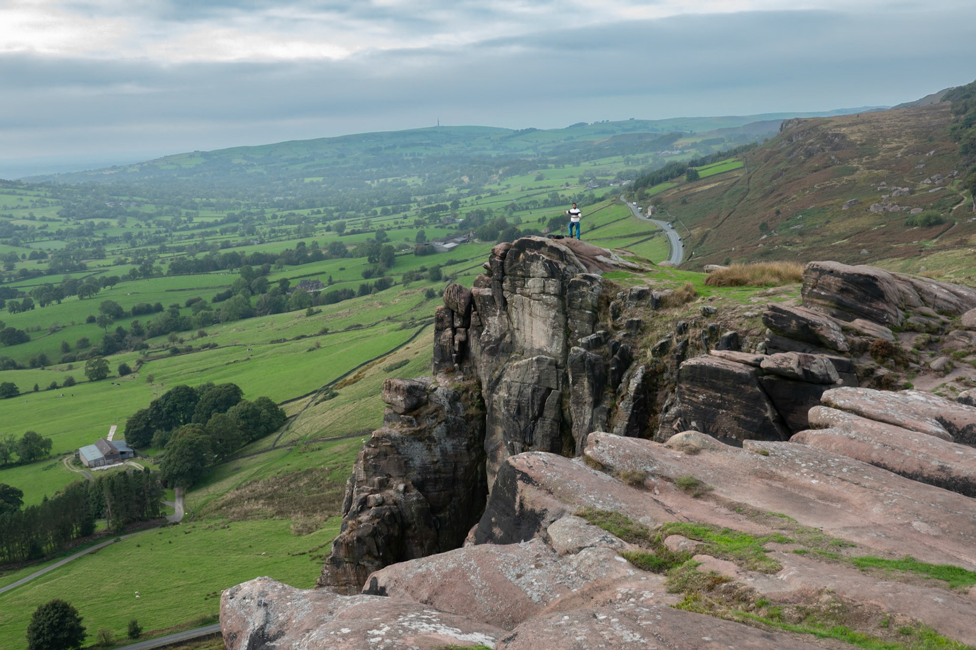 Hen cloud, The Roaches, Peak District