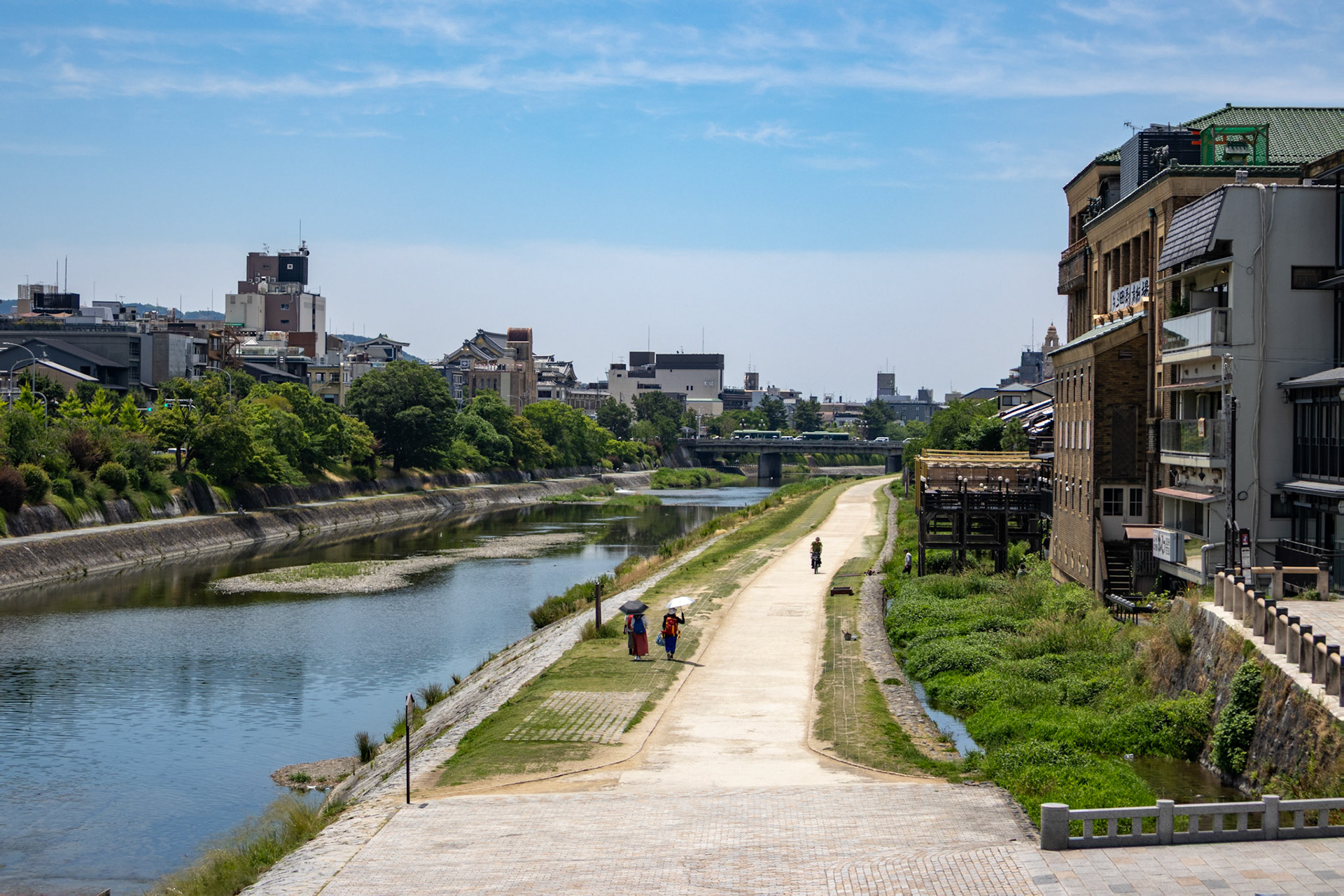 The river