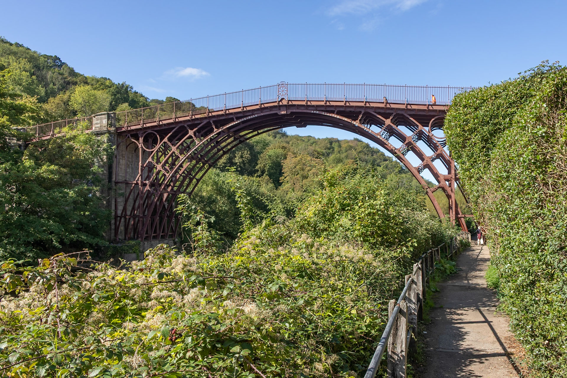 Ironbridge - the world's first wrought iron bridge