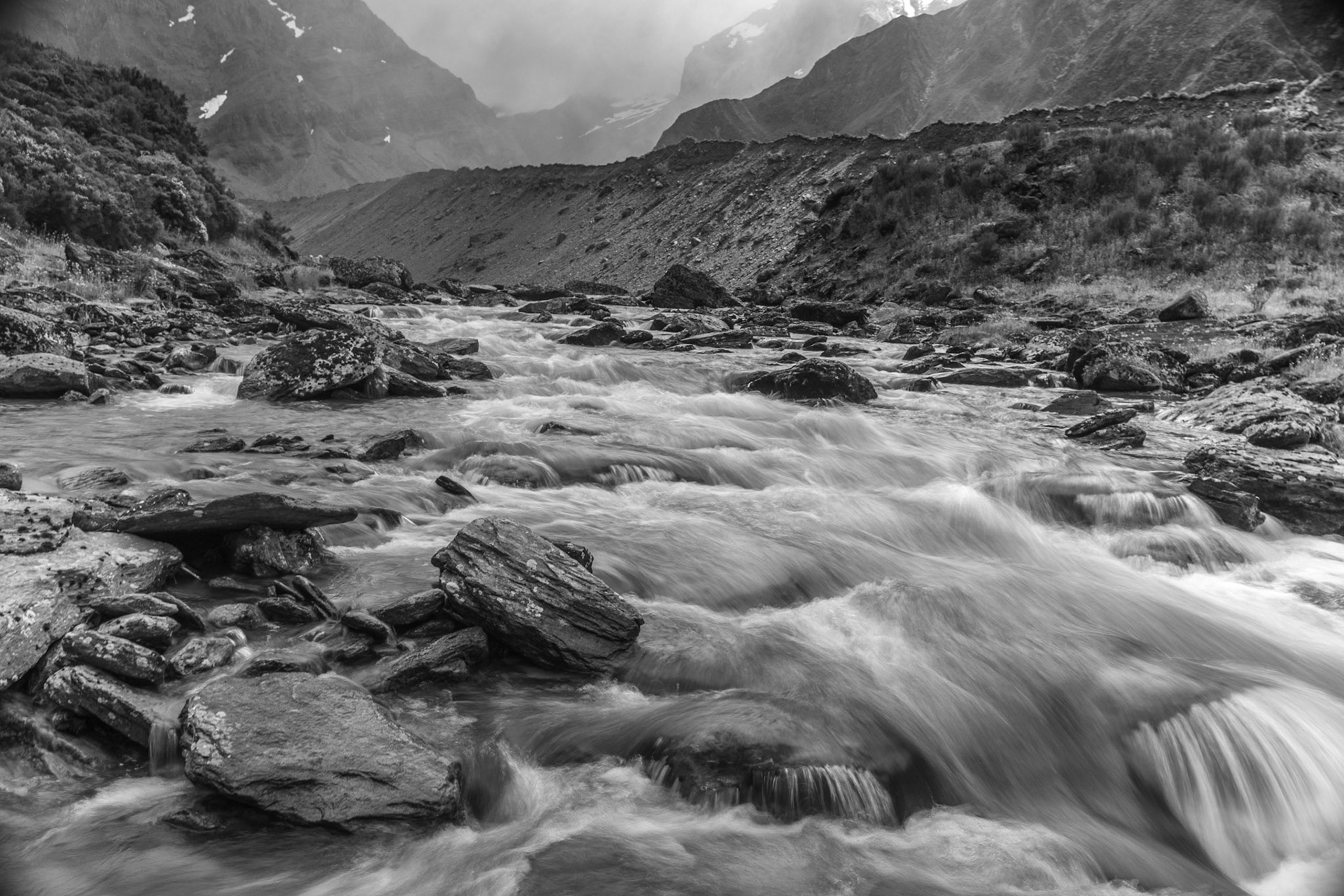 Outlet, Lake Lucidus