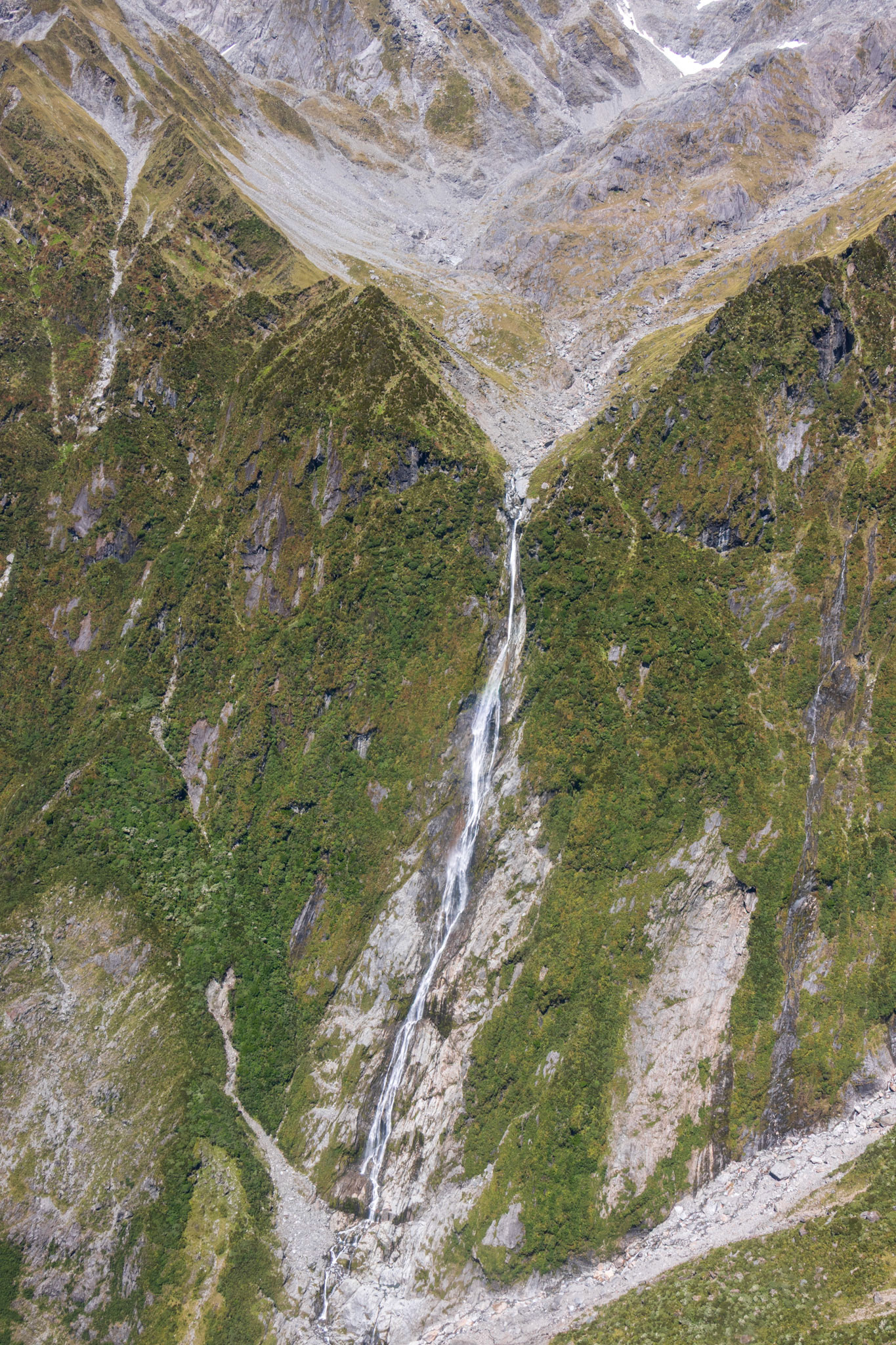 Waterfall, Fox Glacier