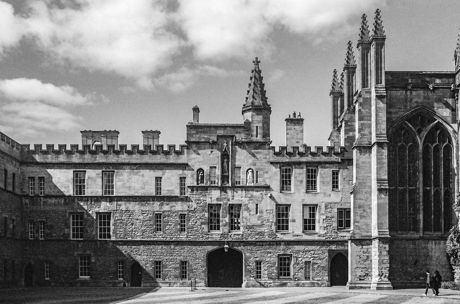New college in B&amp;W
