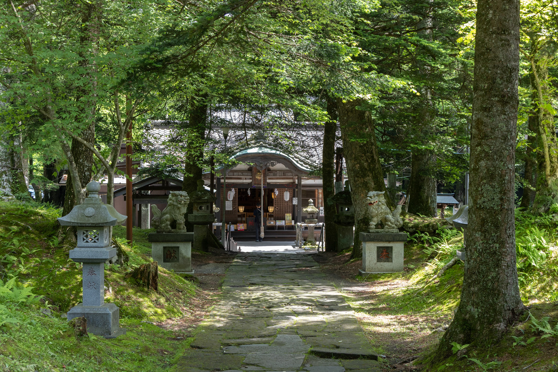 One of the few shrines that we saw