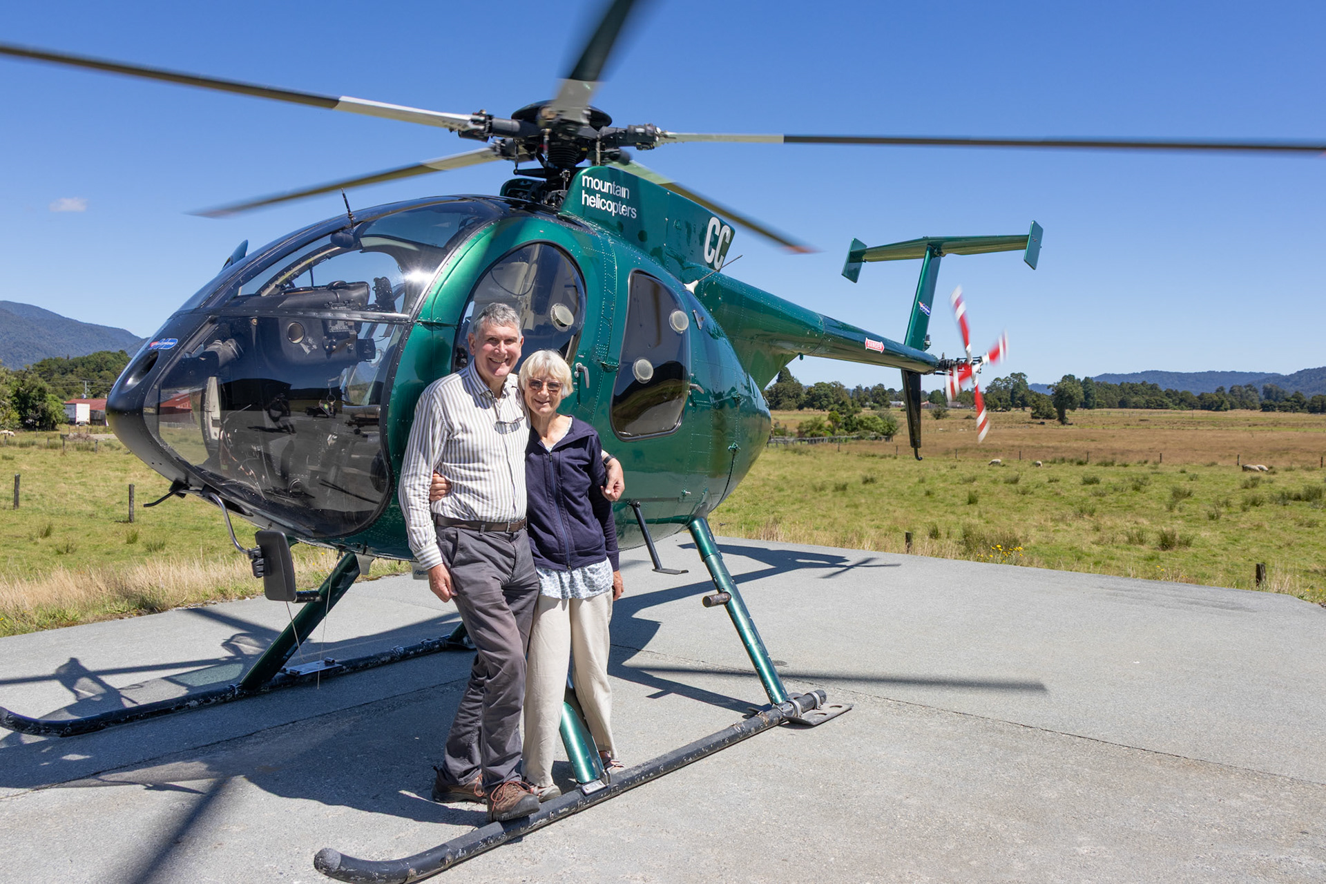 Safely back on the ground