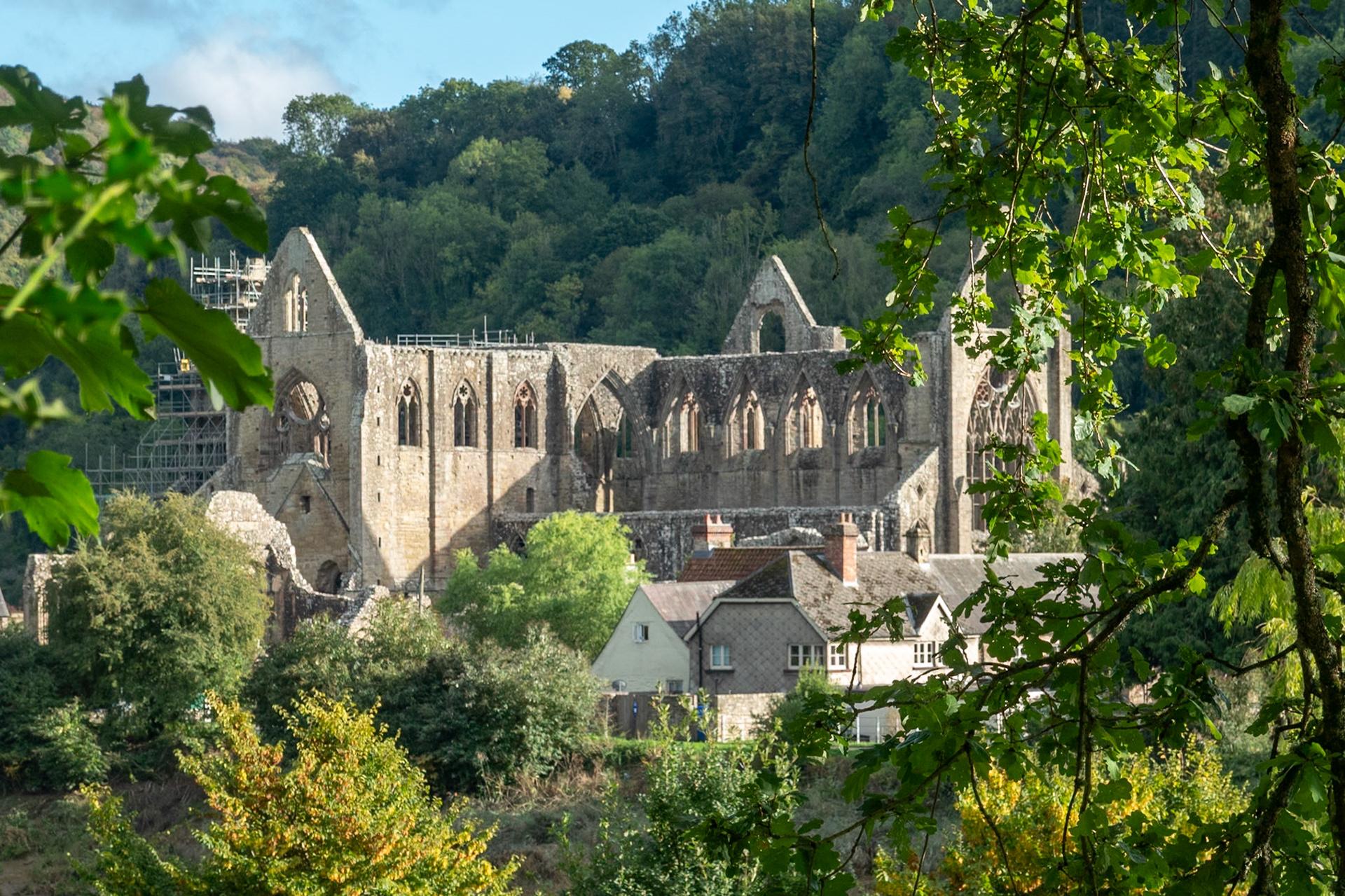 Tintern Abbey from a distance