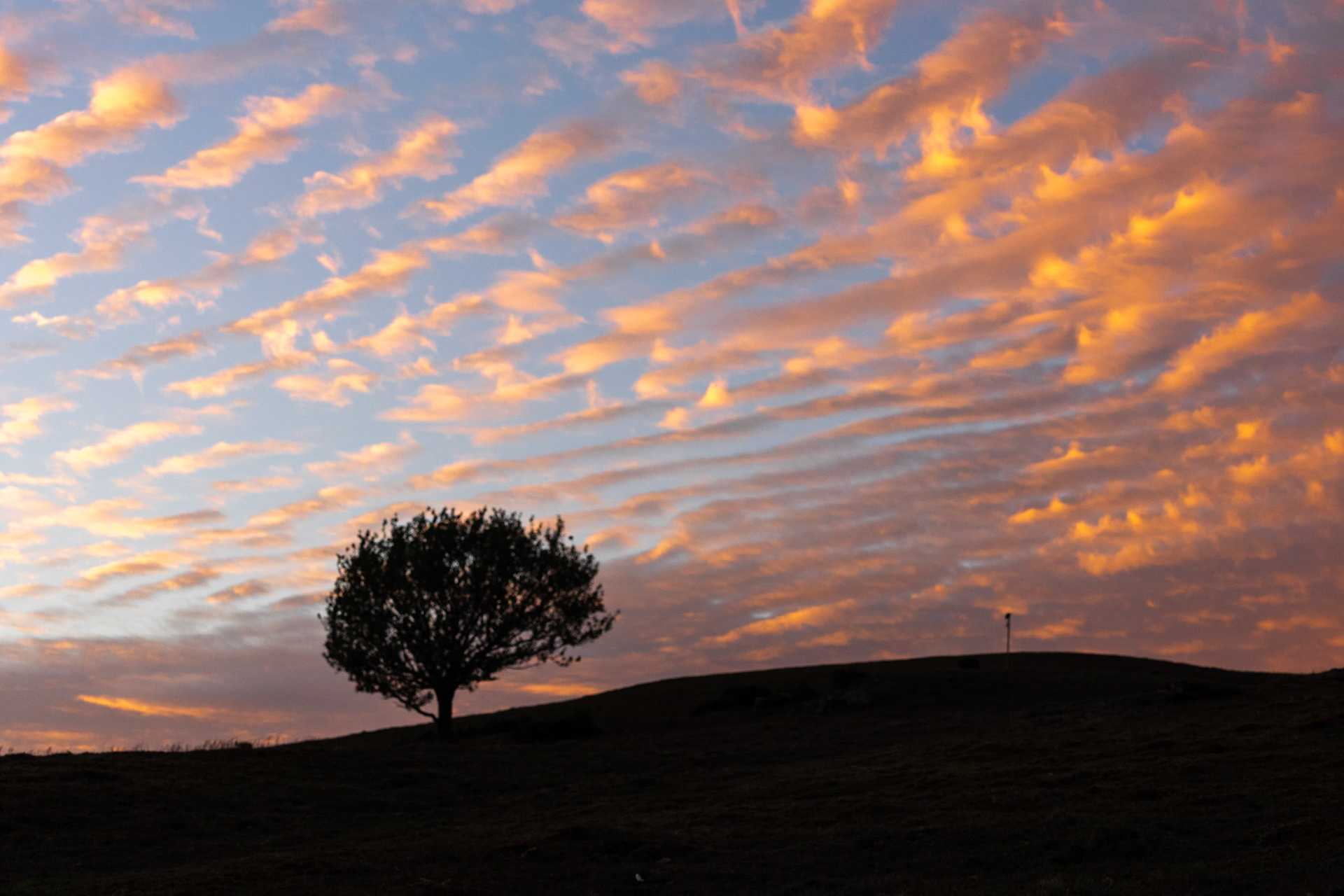 Sunset, Church Stoke