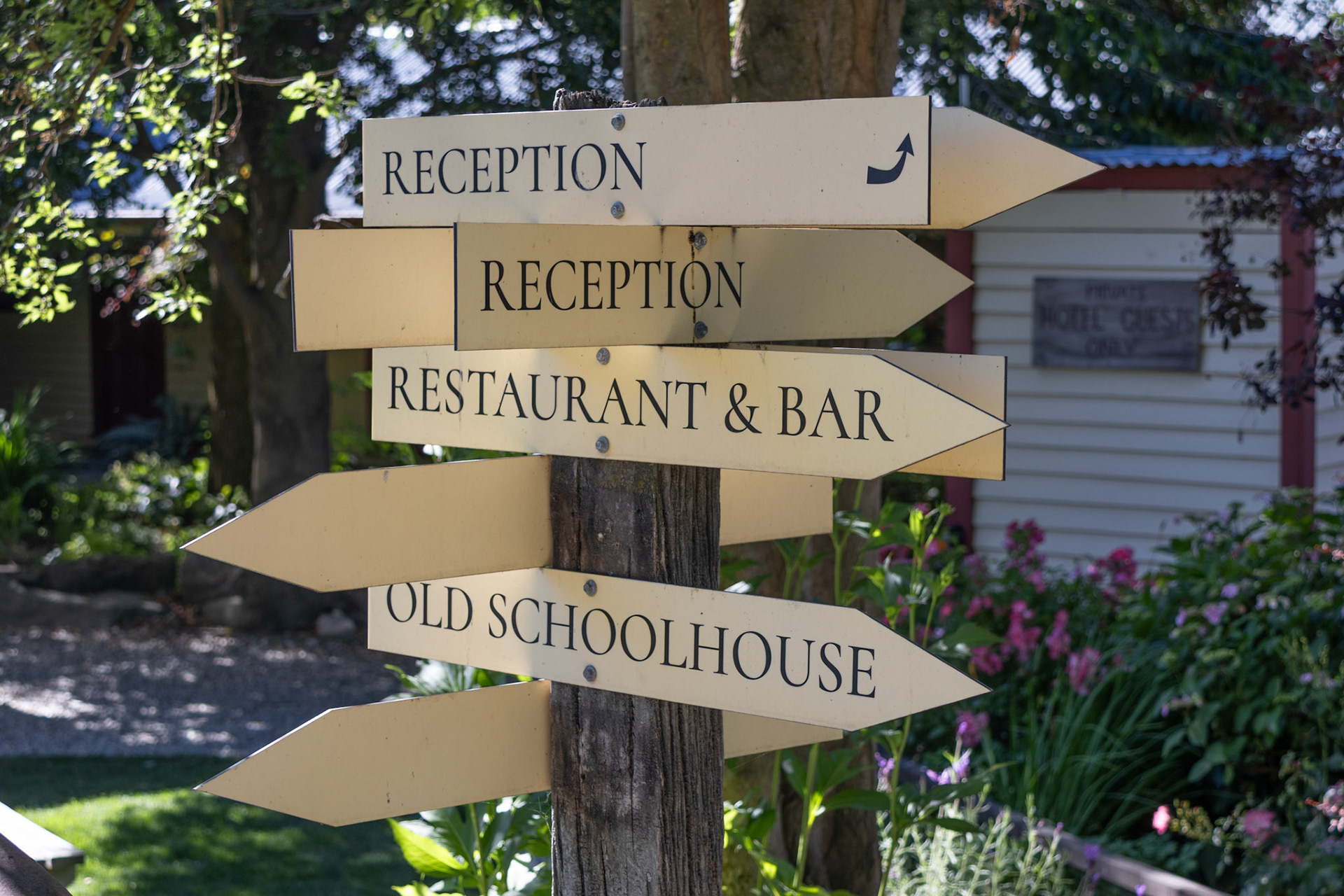 Gardens, Cardrona Hotel