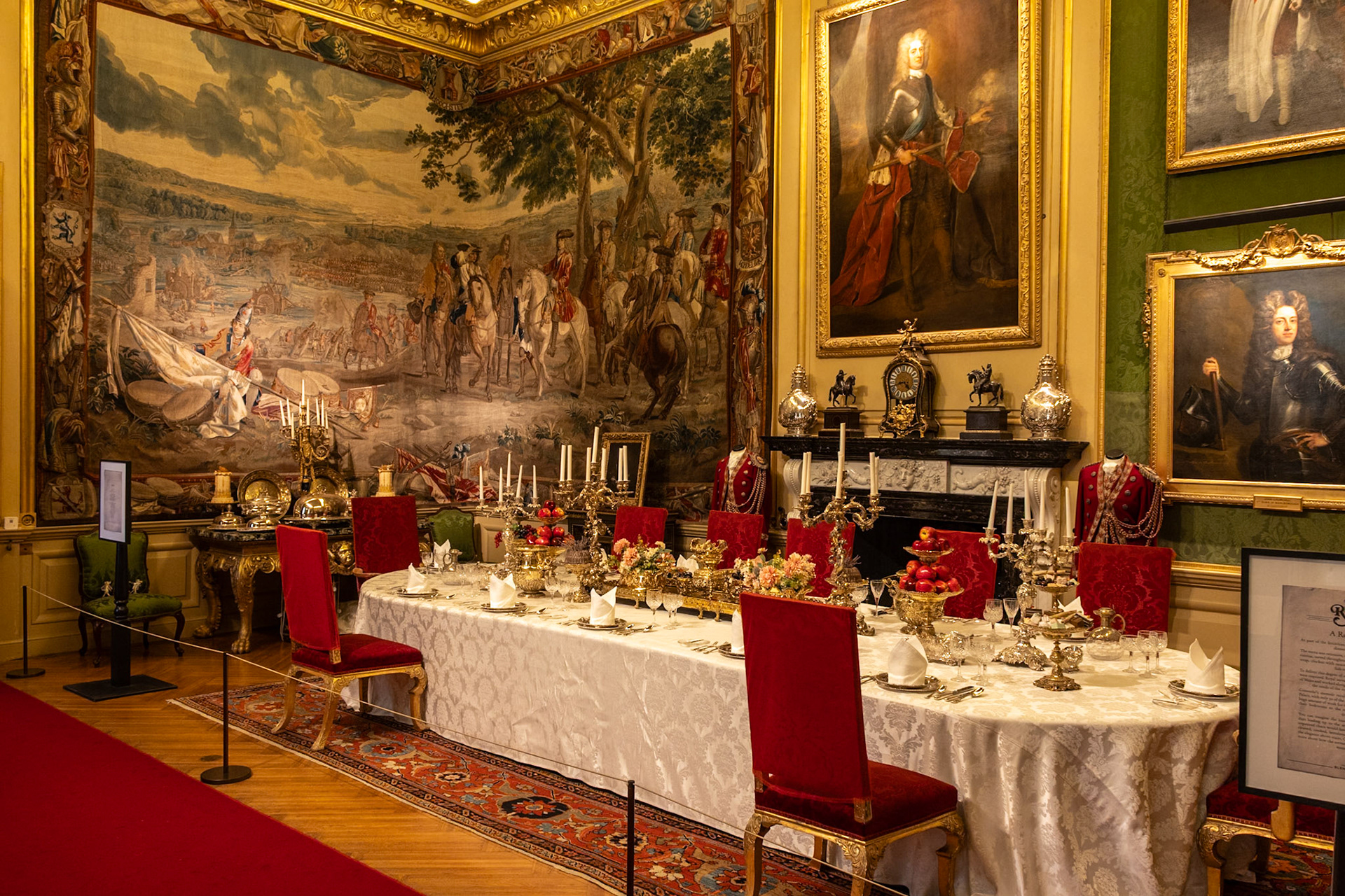 Dinner time, Blenheim Palace