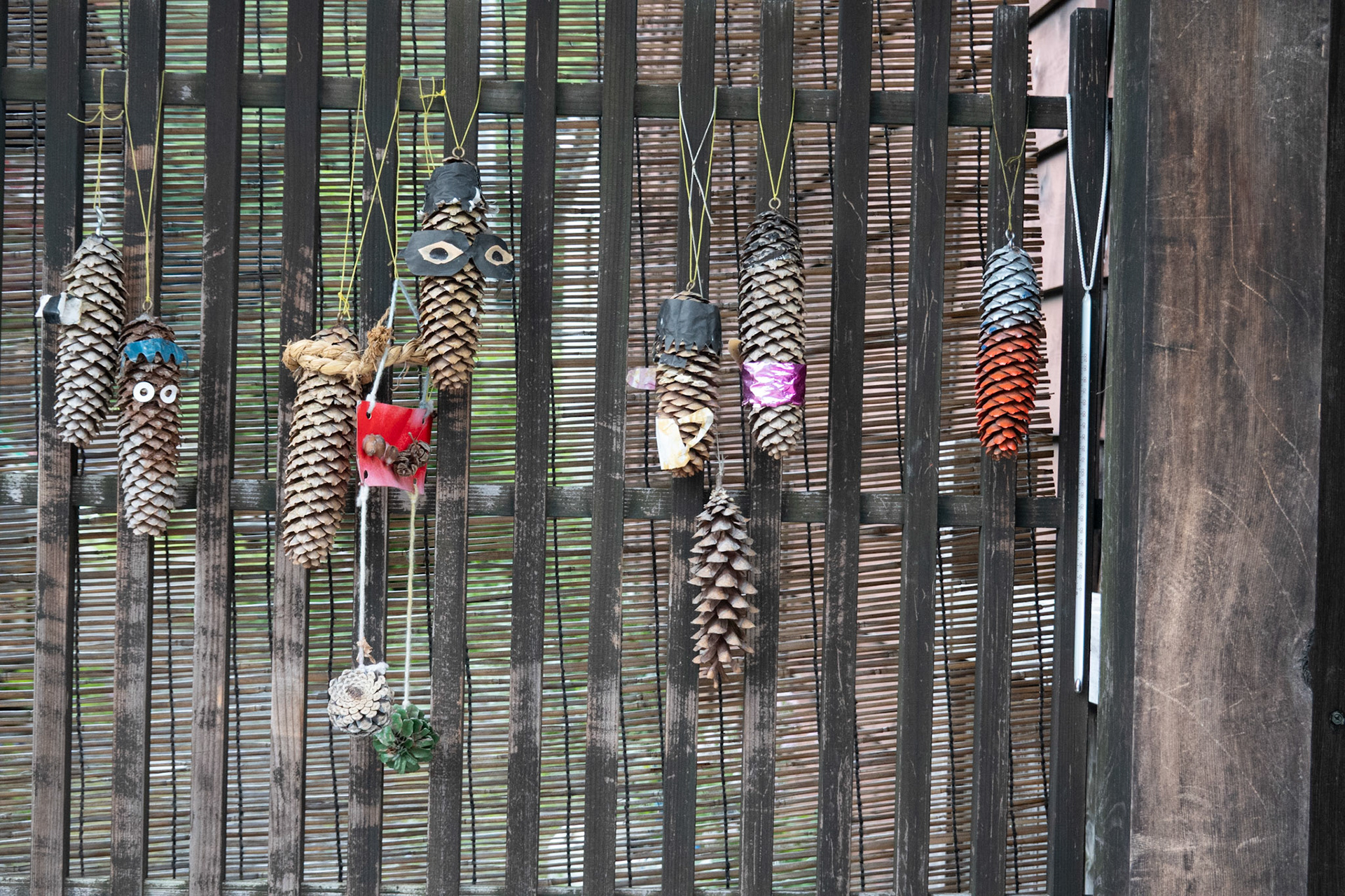 Pine cone decorations