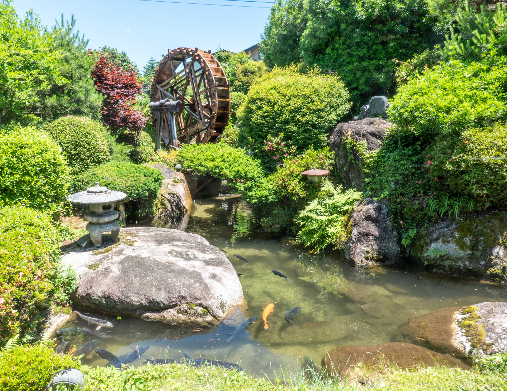 Ornamenal garden, Nagiso
