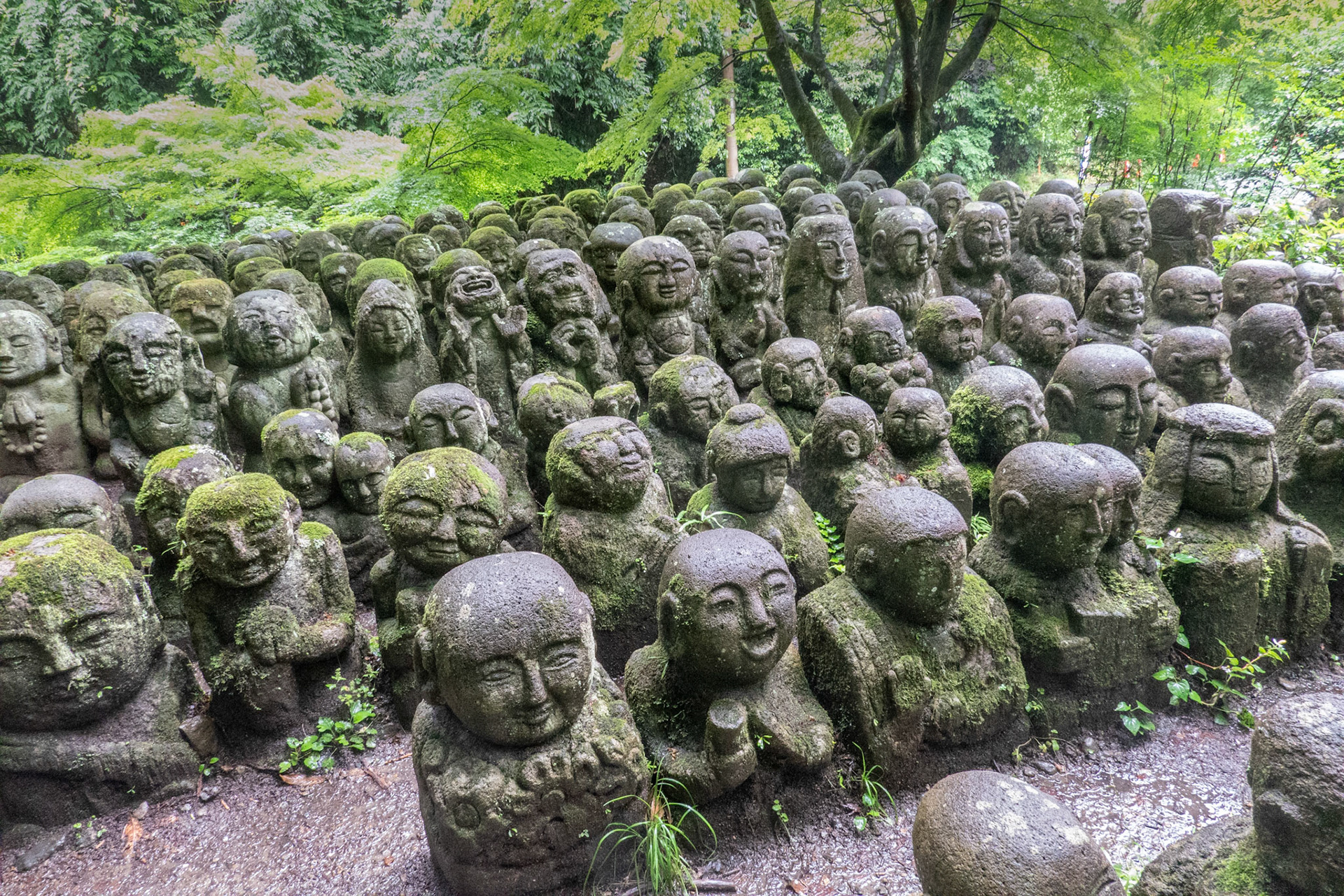 Statues, Otagi Nenbutsuji 愛宕念仏寺