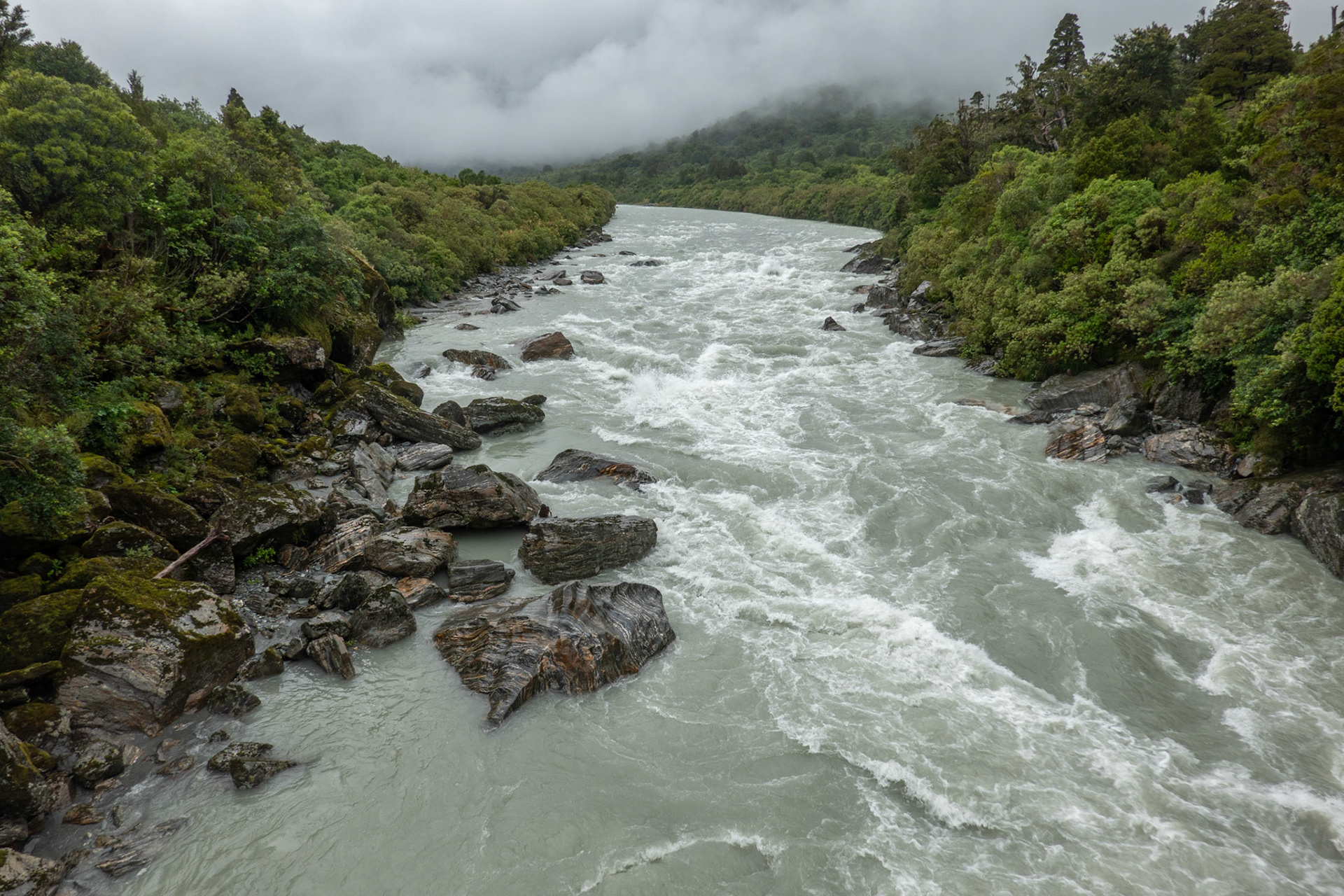 Copland River in flood