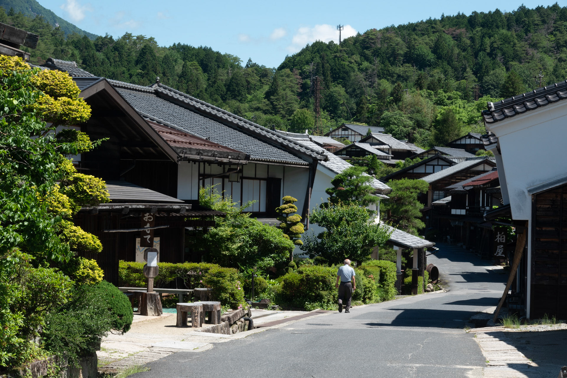 Tsumago in good weather