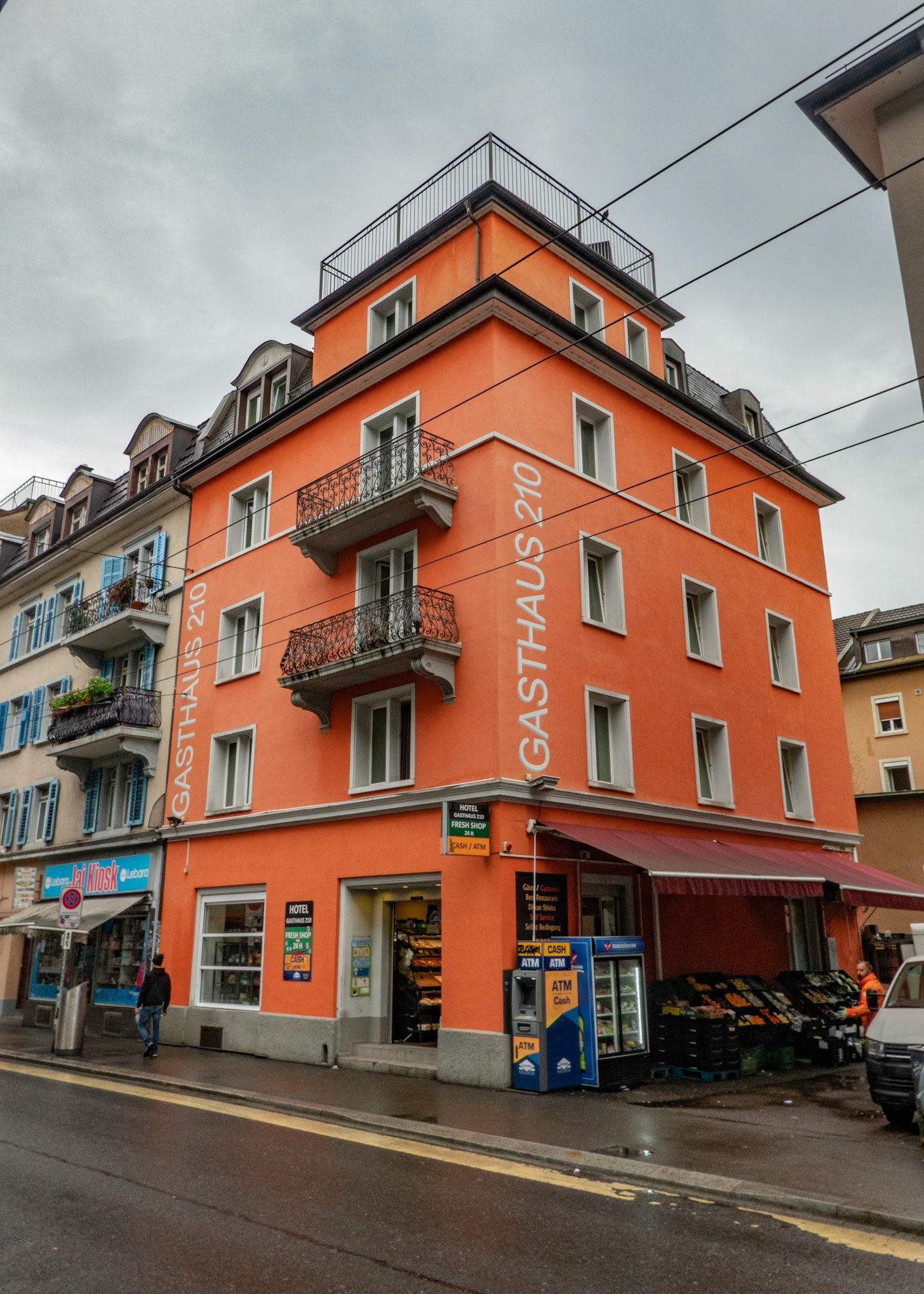 Our modest digs for the first two nights