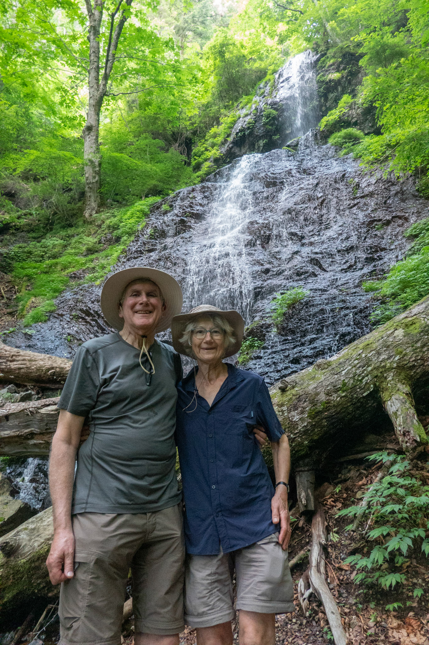 Gongen waterfall. Steep track through forest. We initially chickened out when we heard strange noises but met a 76 year old local who did it every day and had bear bells and spray. He does this as part of a longer walk every day. Has summited the Matterhorn in the past
