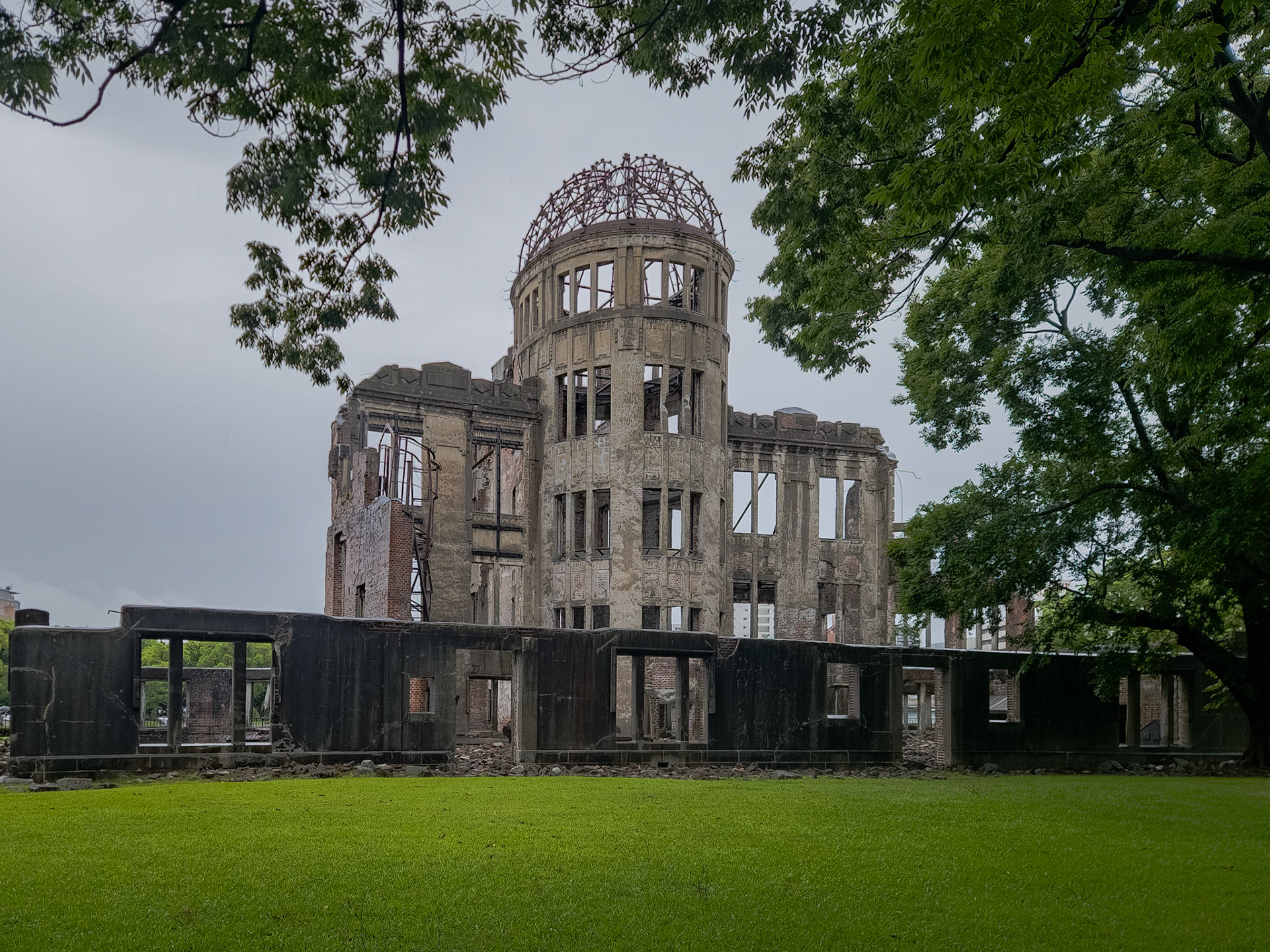 Atomic bomb dome from bahind