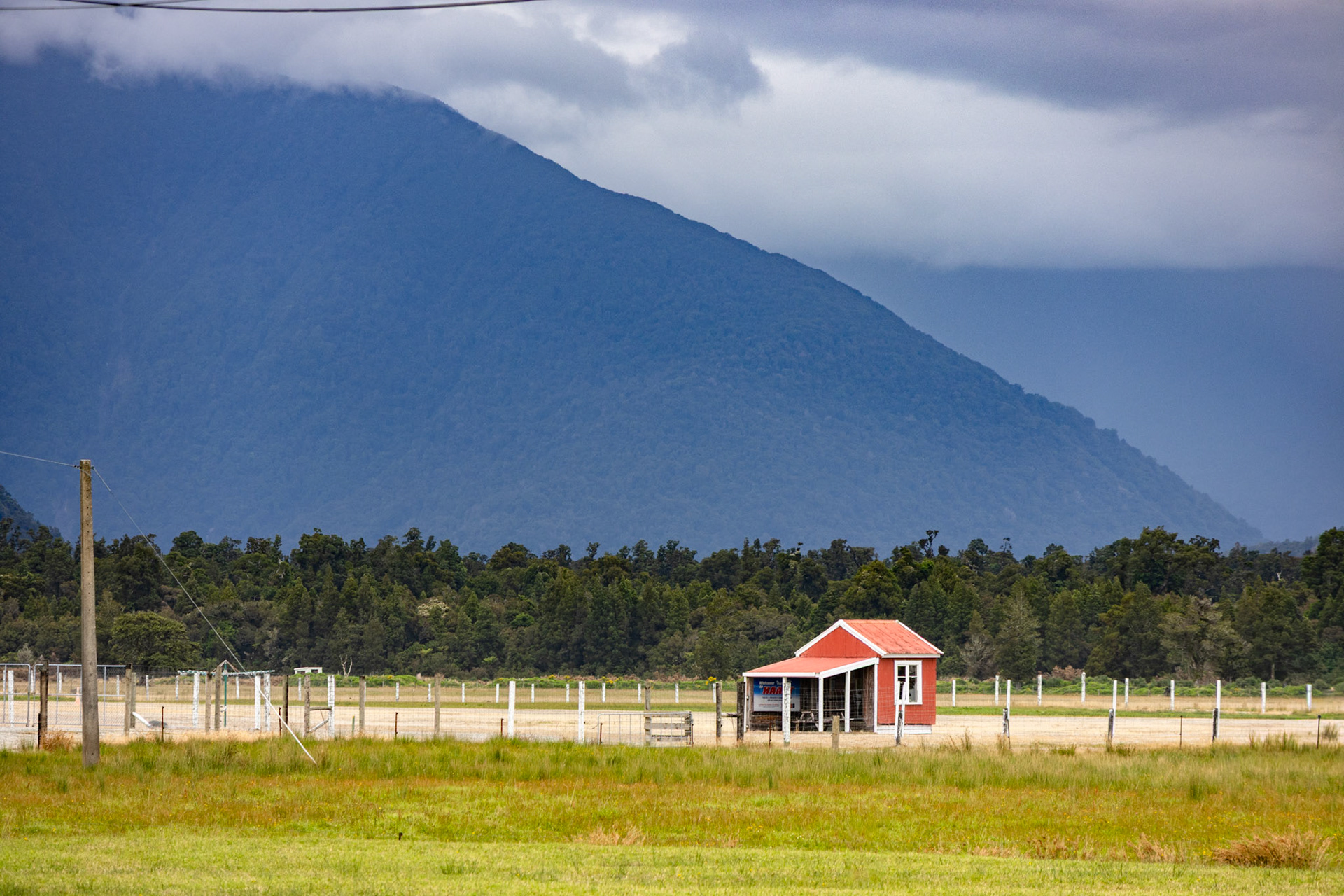 Haast Airport - yes - they have an airport here