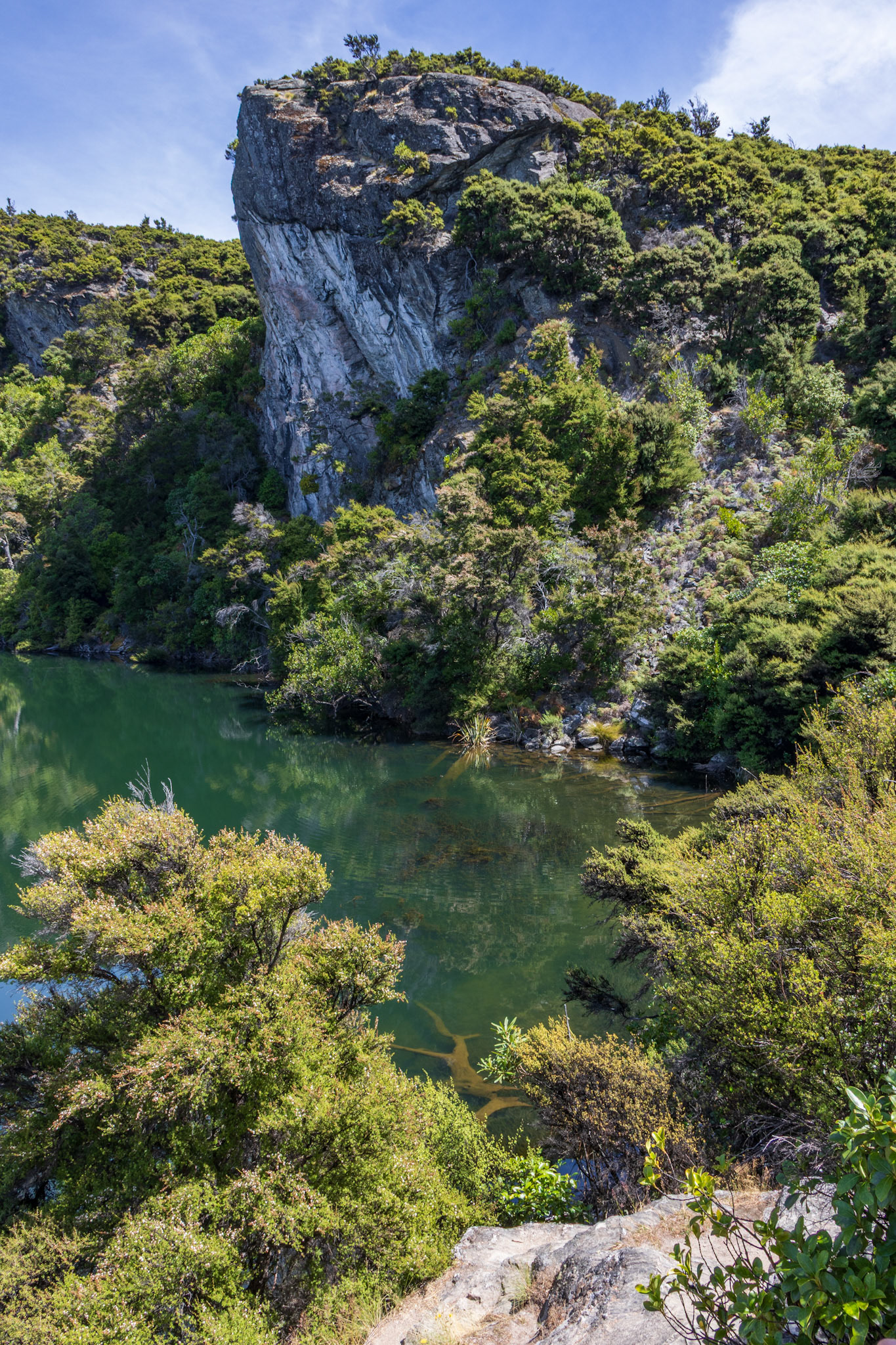 Cliffs, Arethusa Pool, Mou Waho