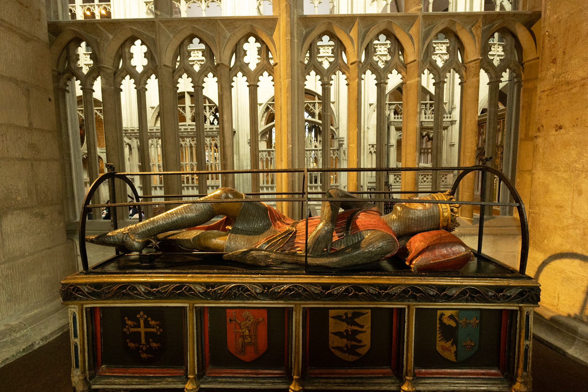 Tomb of Robert Curthose, first son of William the Conqueror