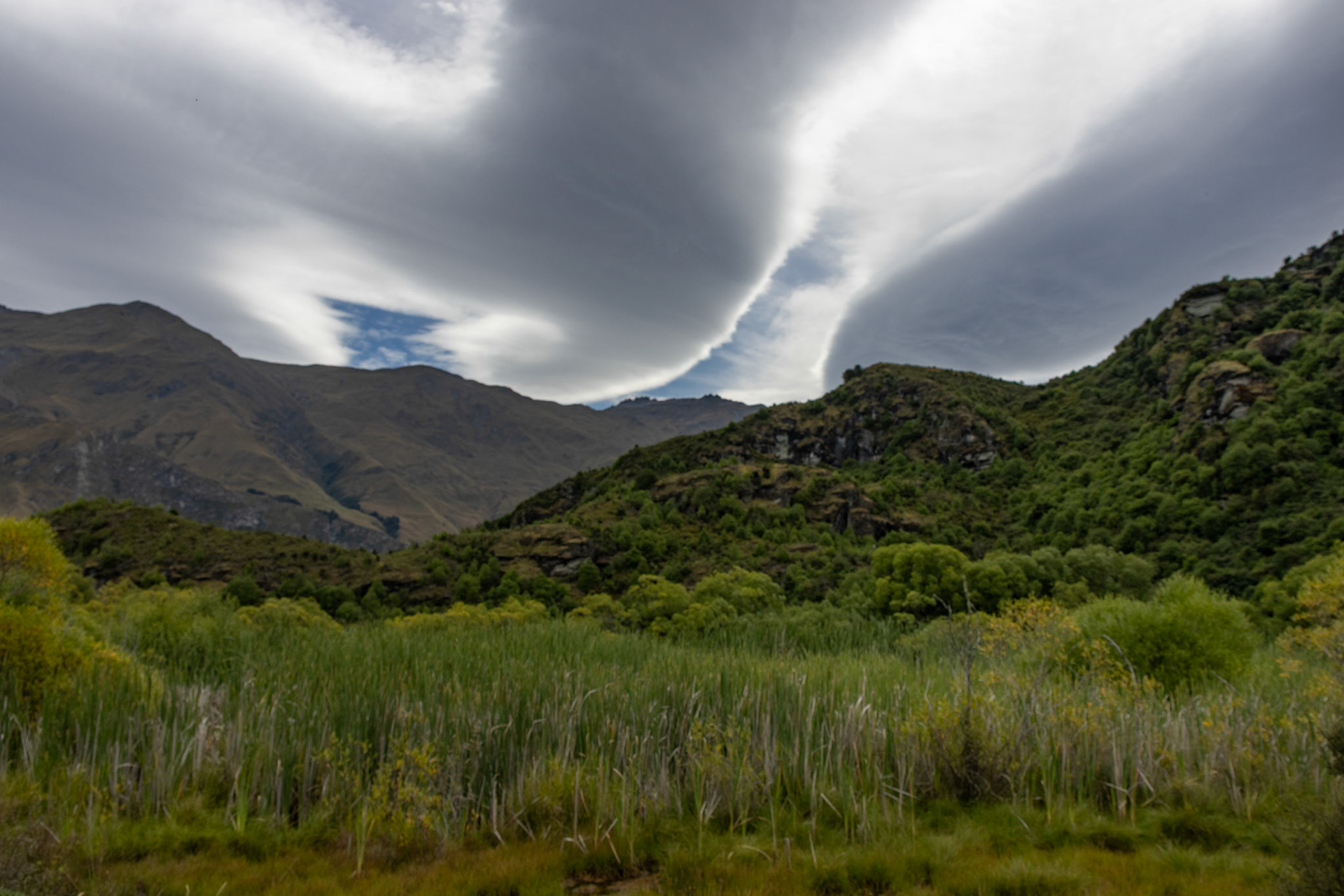 Threatening clouds - they all cleared up😃