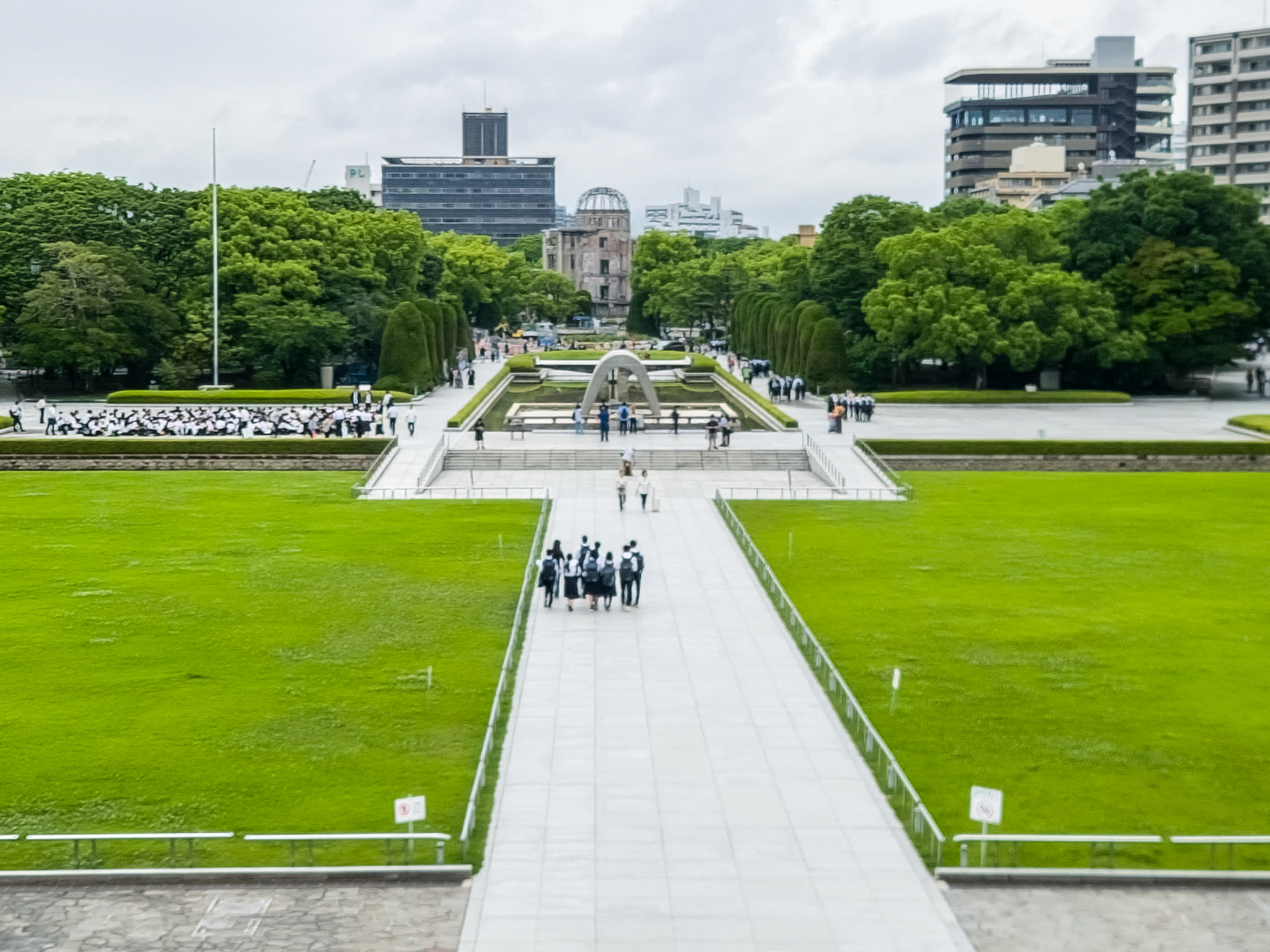View from museum