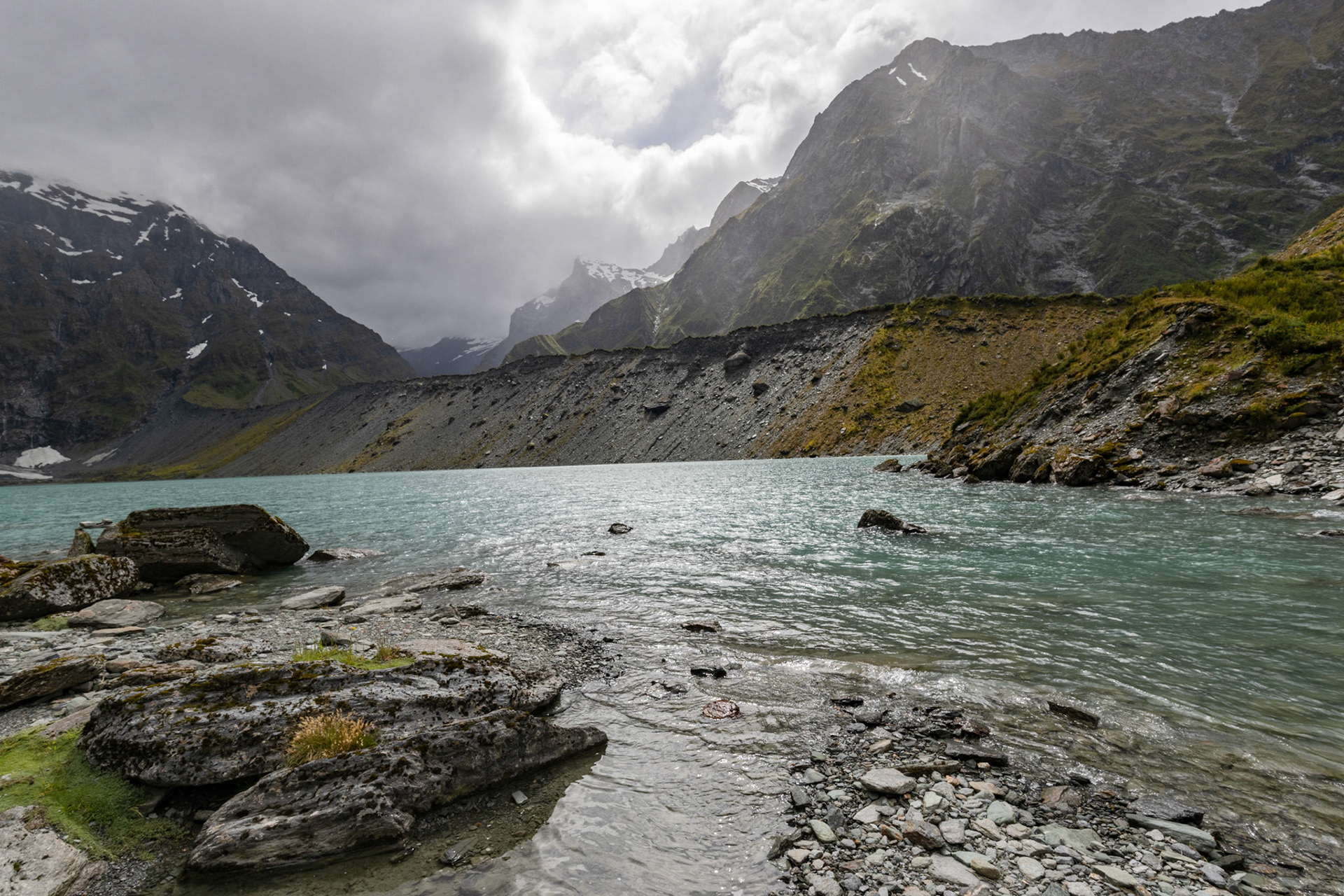 Lake Lucidis from the bottom