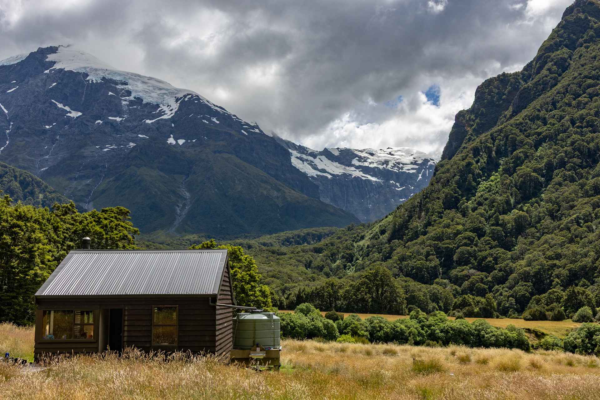 Top Forks Hut. Our home for two nights