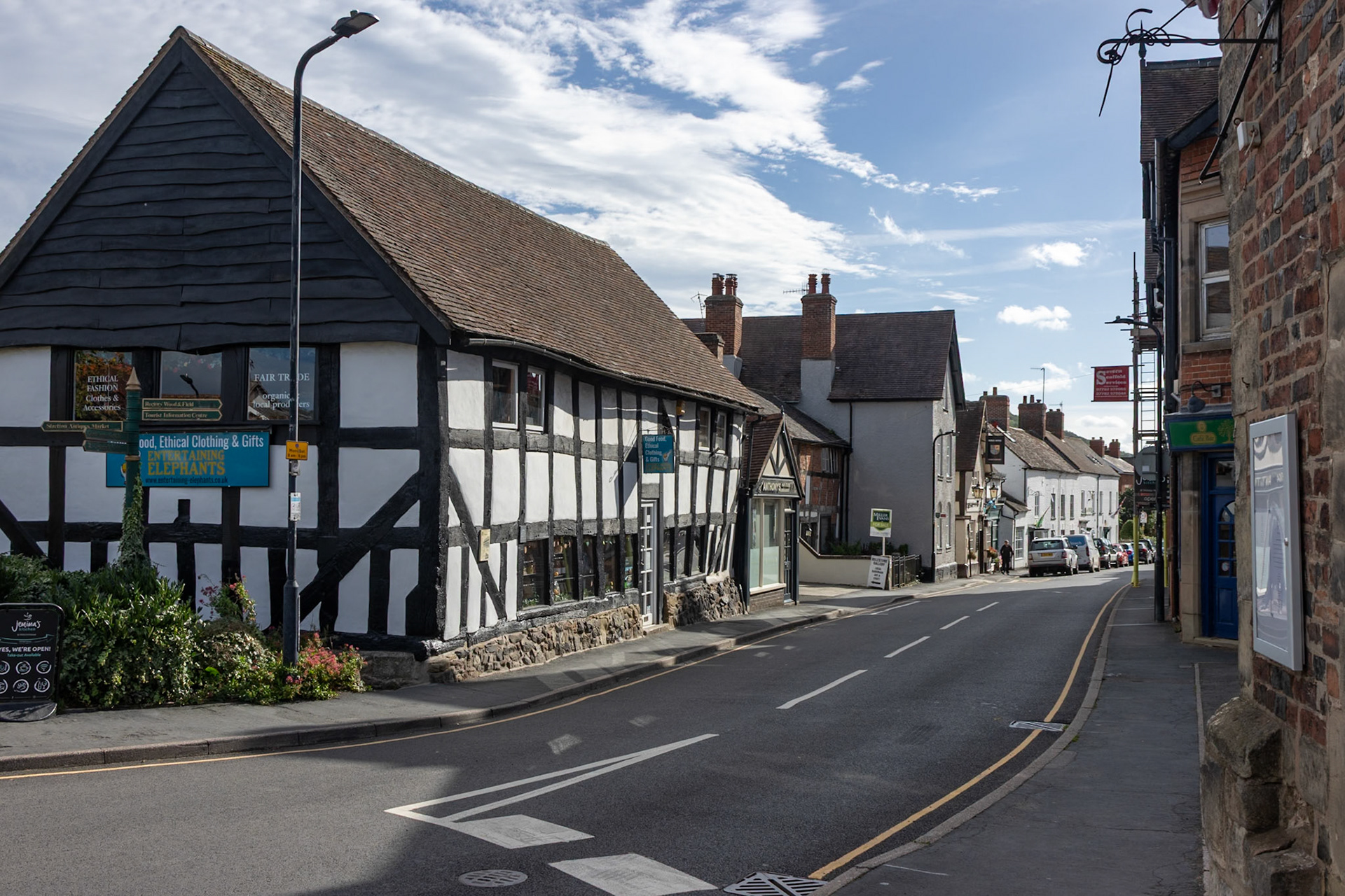 "Little Switzerland" - Church Stretton. Not much similarity!