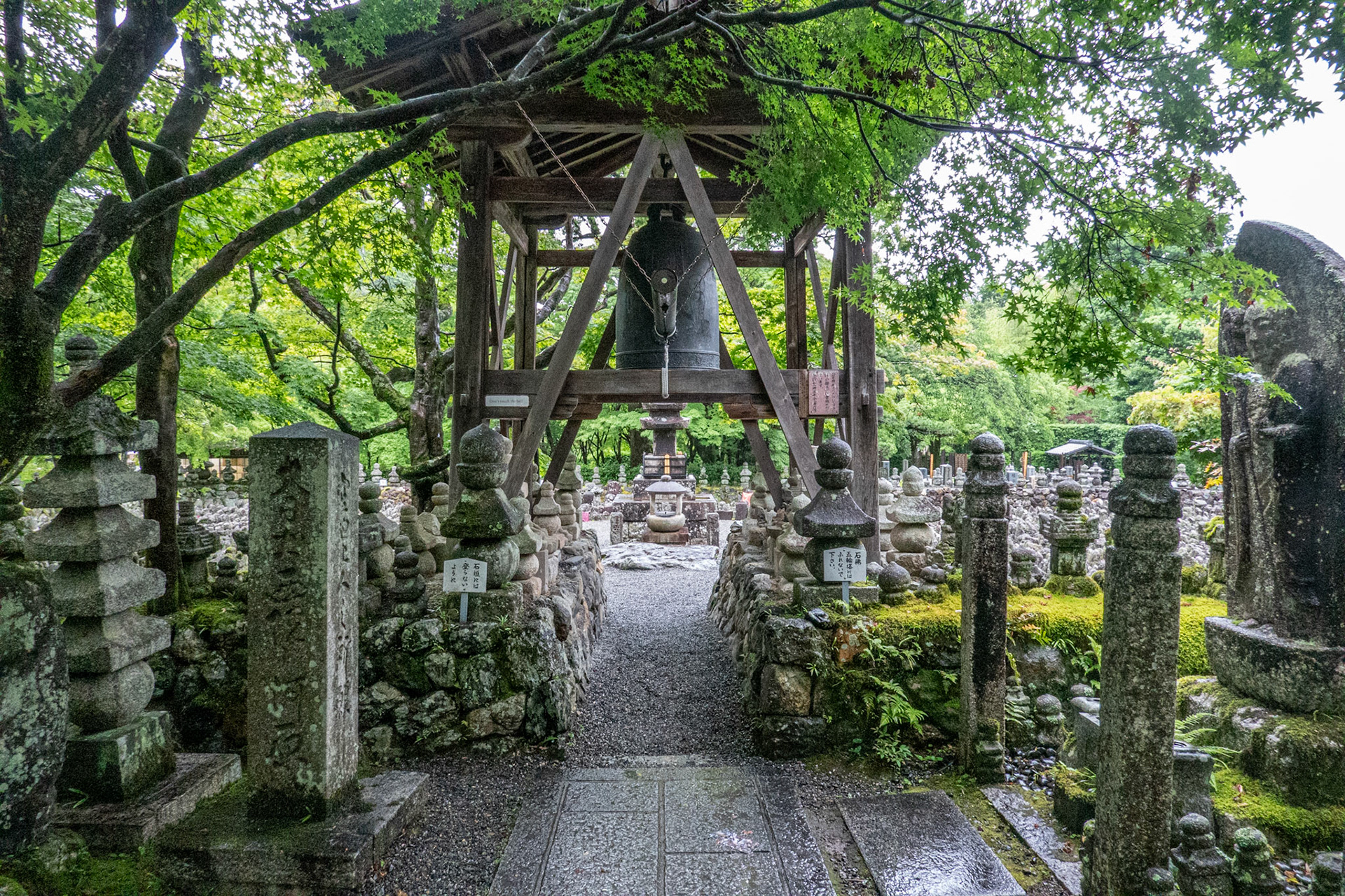 Adashino Nenbutsuji Templeあだし野念仏寺