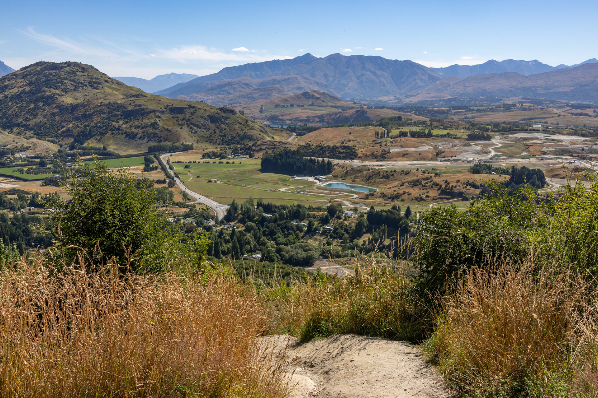 View from Crown Range