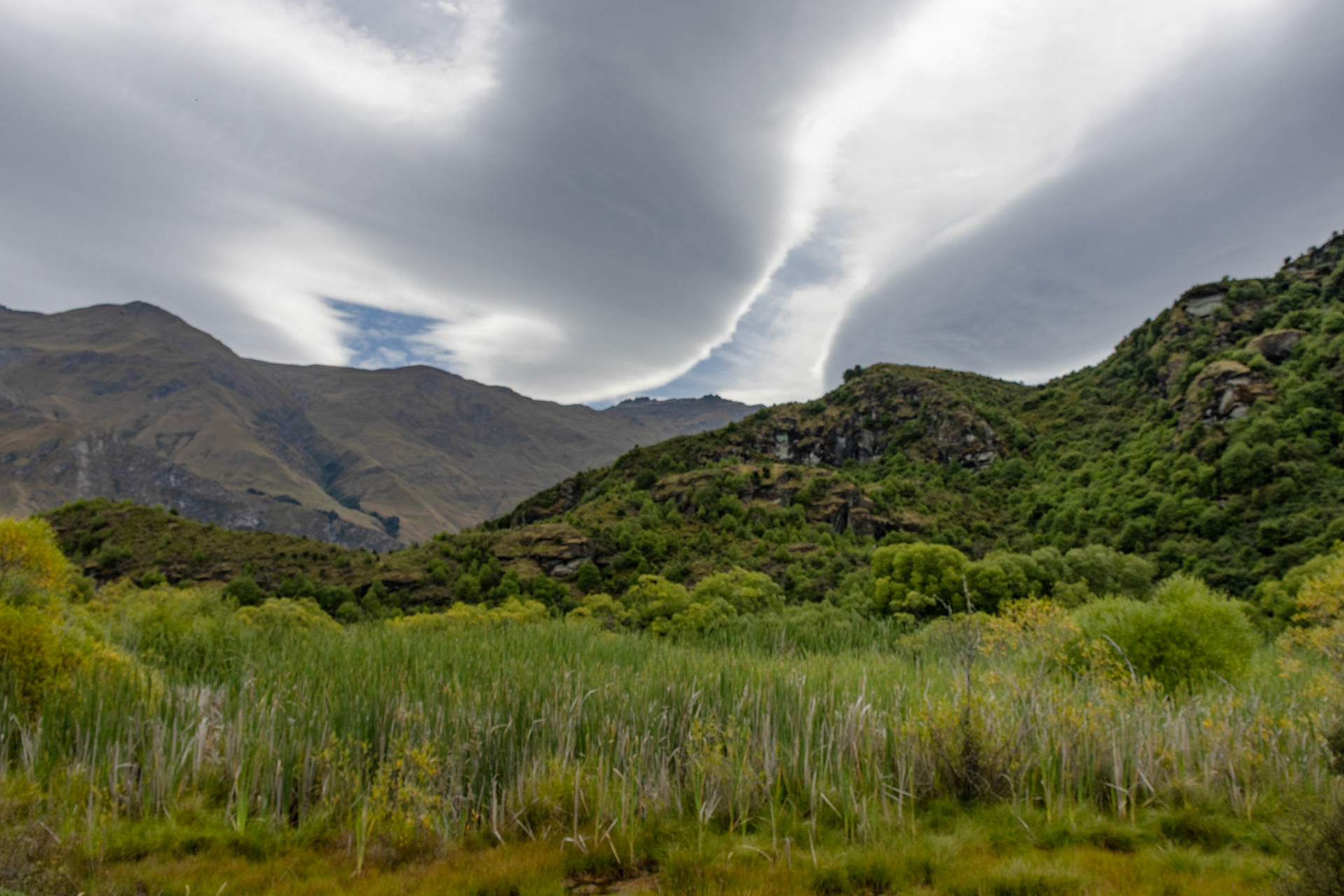 Threatening clouds - they all cleared up😃