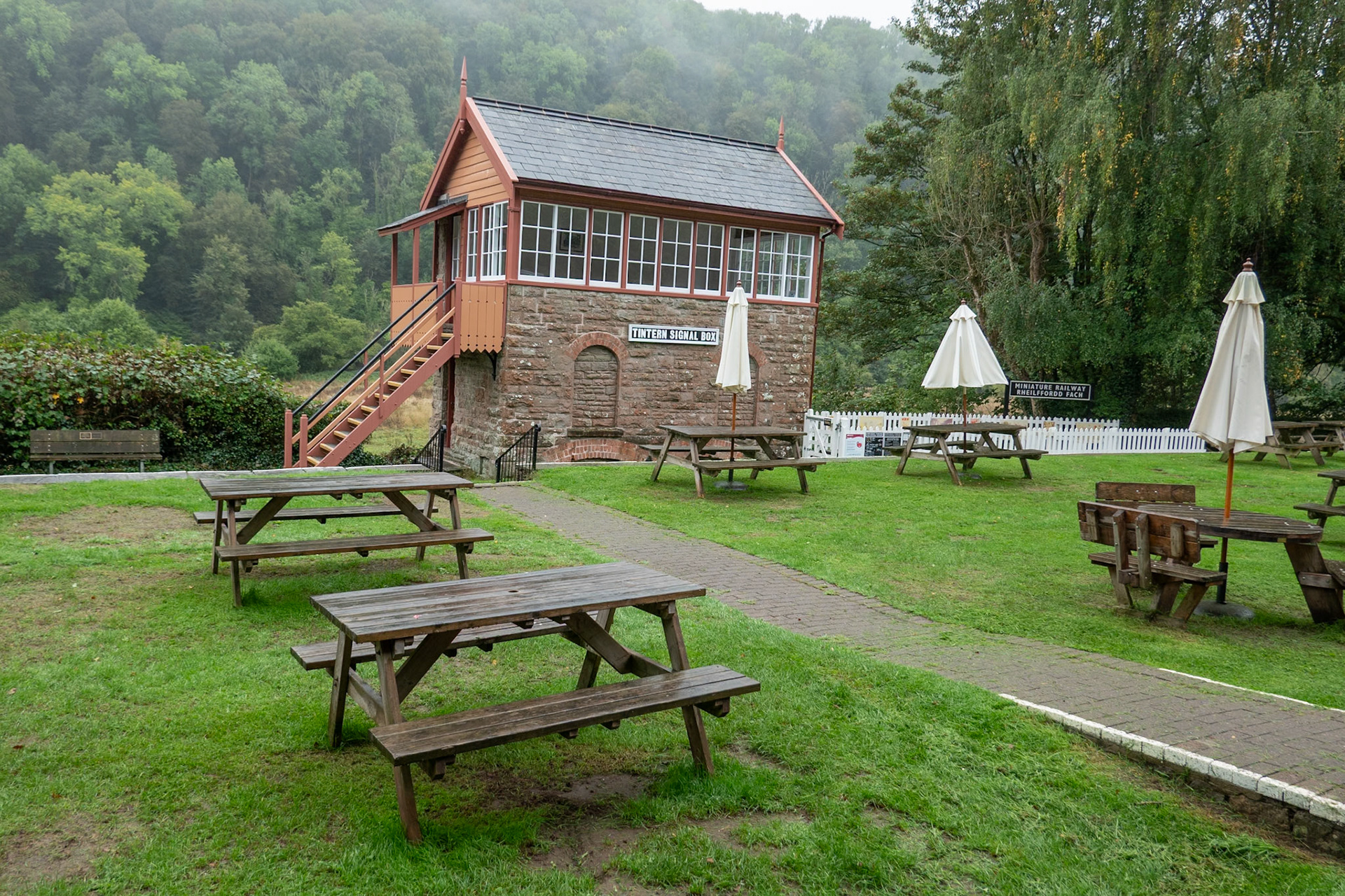 Signal box, Tintern Railway Station