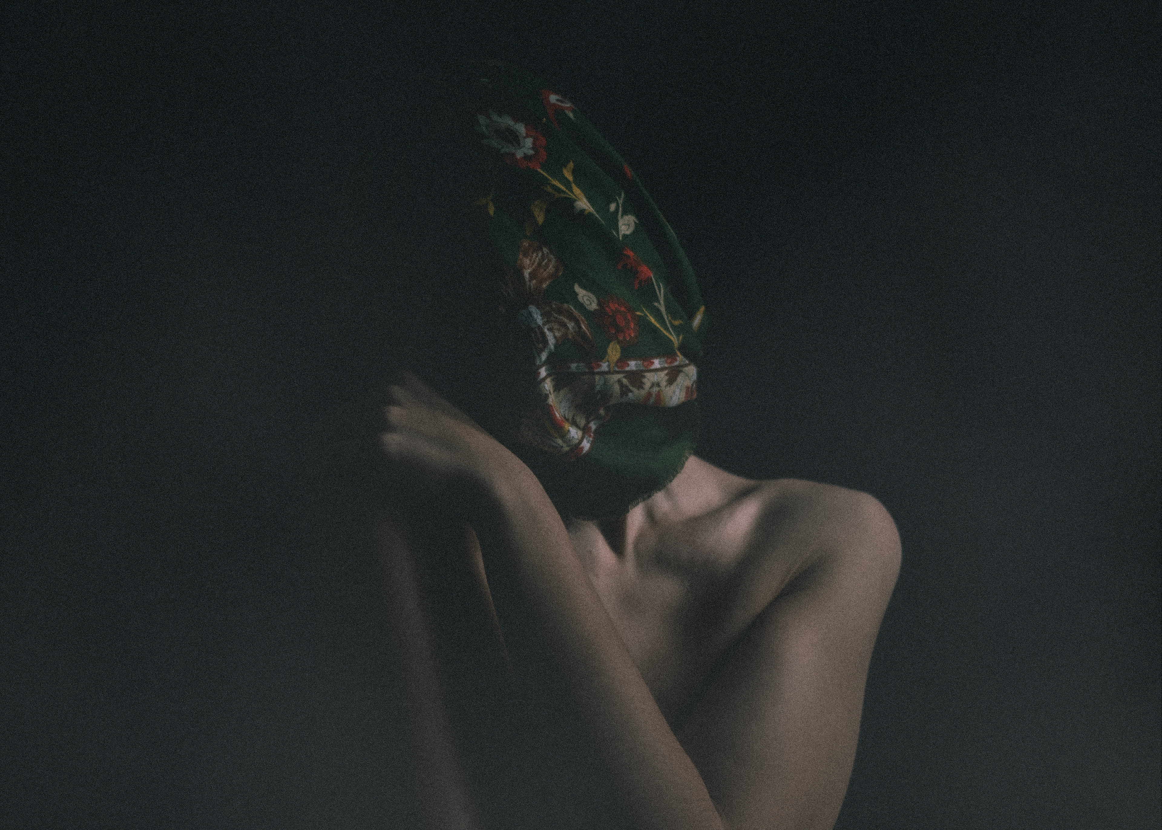 Autoportrait with a mask, Tel Aviv, 2020