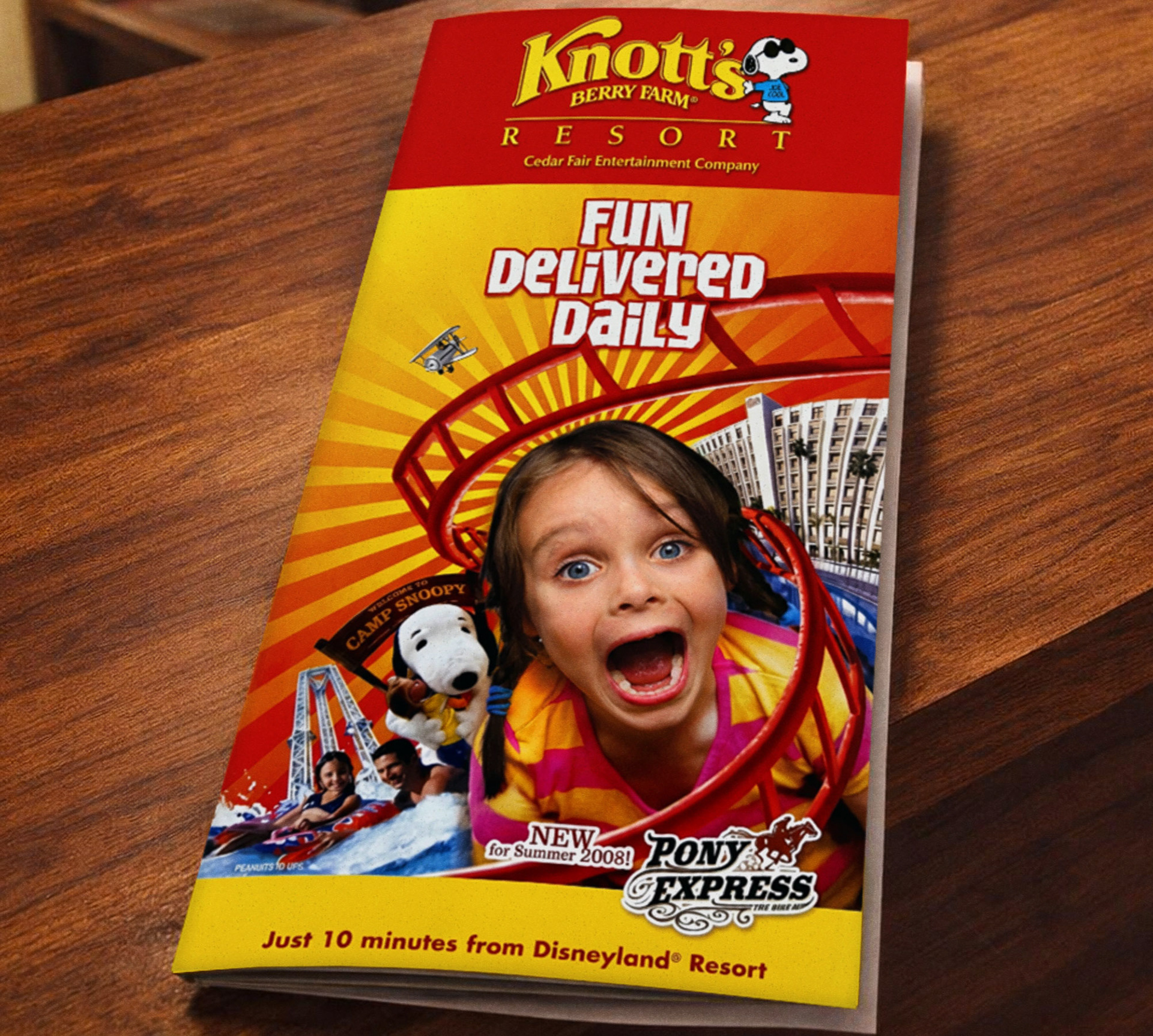 Knott's Berry Farm Hotel Brochure