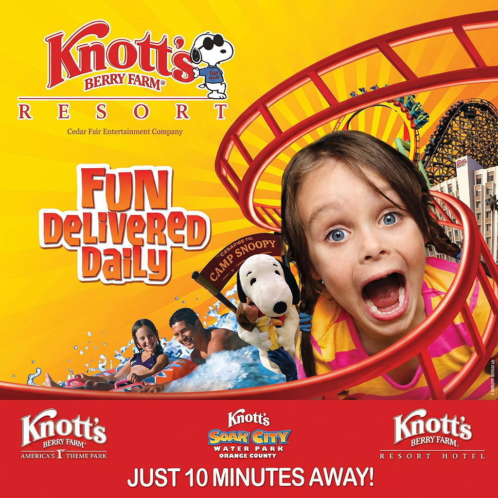 Knott's Berry Farm Signage