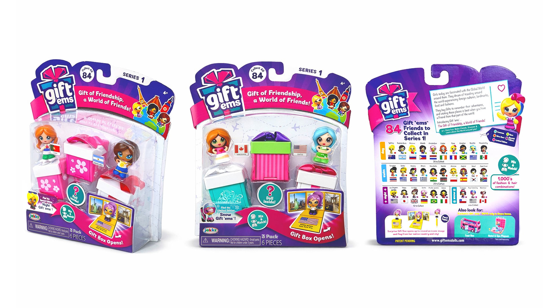 Gift 'Ems - Series 1 Blister Packs