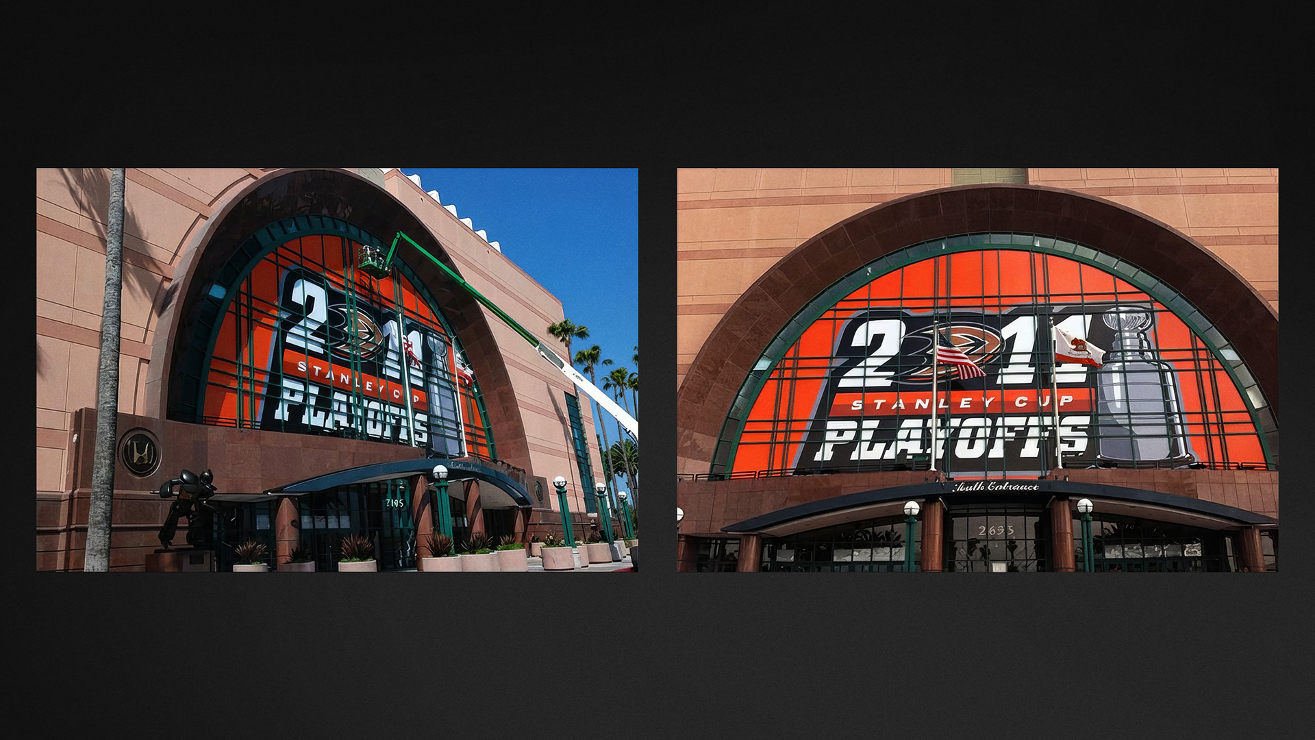 2011 Stanley Cup Playoffs Giant Window Cling 