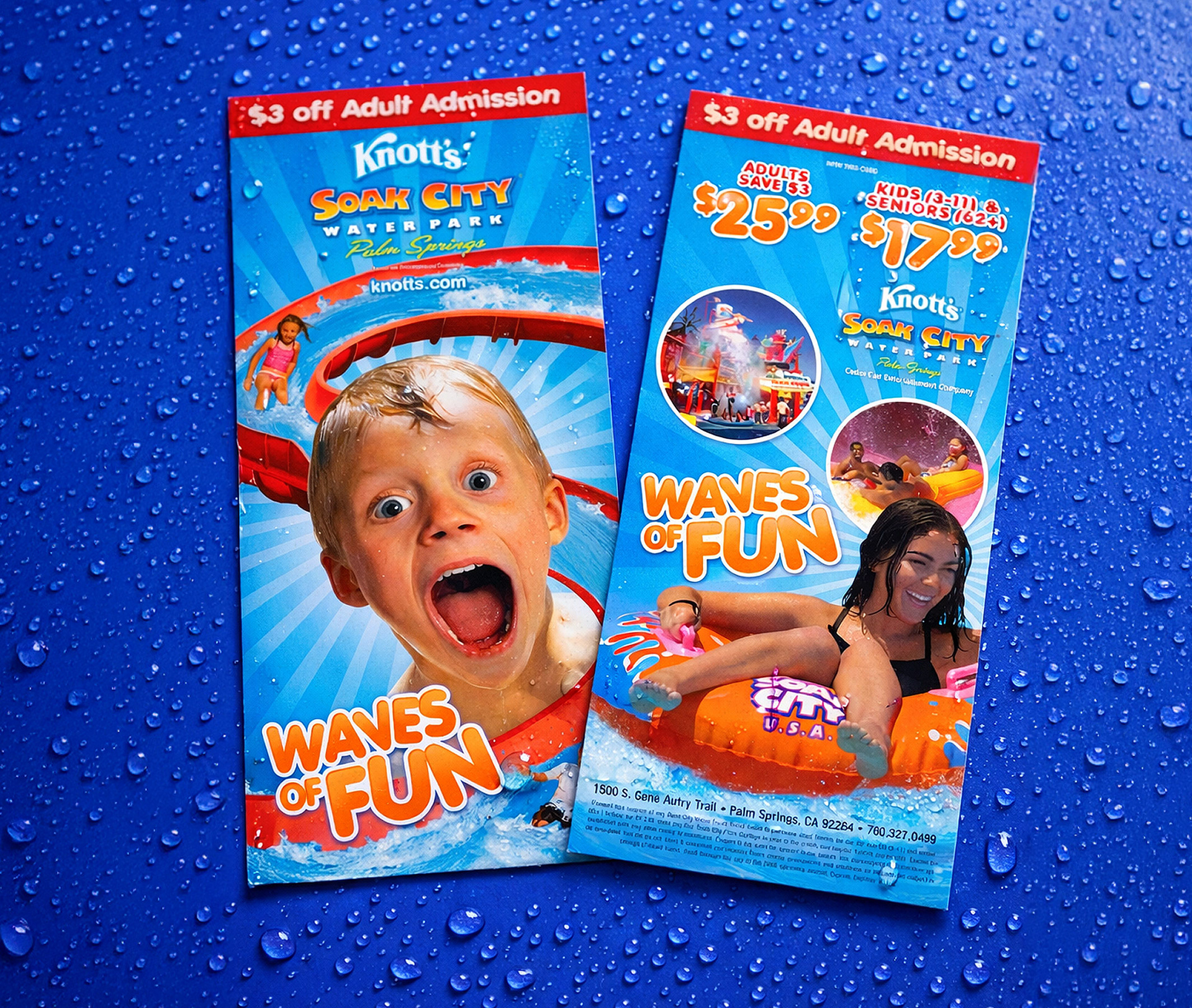 Knott's Soak City Brochure